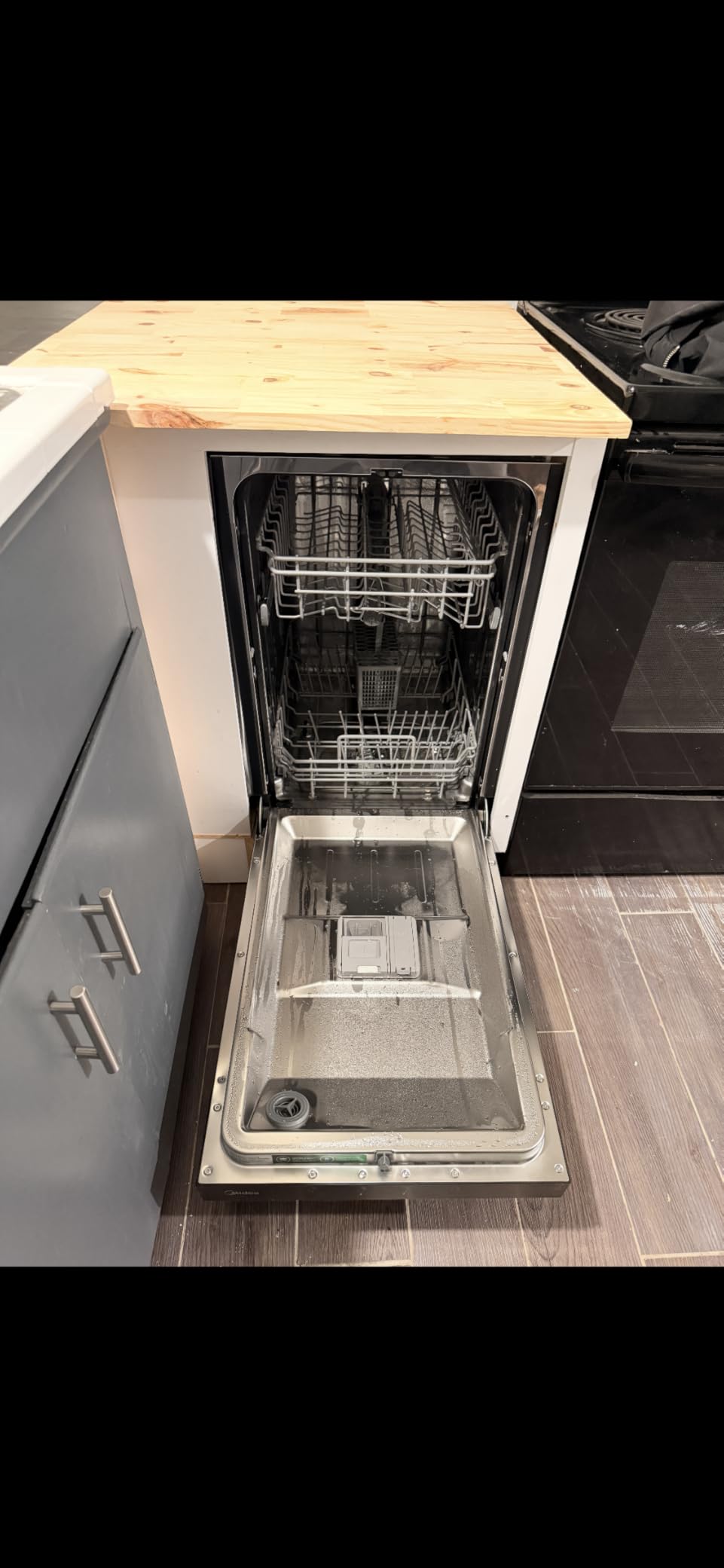Midea 18 Inch Built-in Dishwasher, 8 Place Settings, Stainless Steel Tub customer photo 2