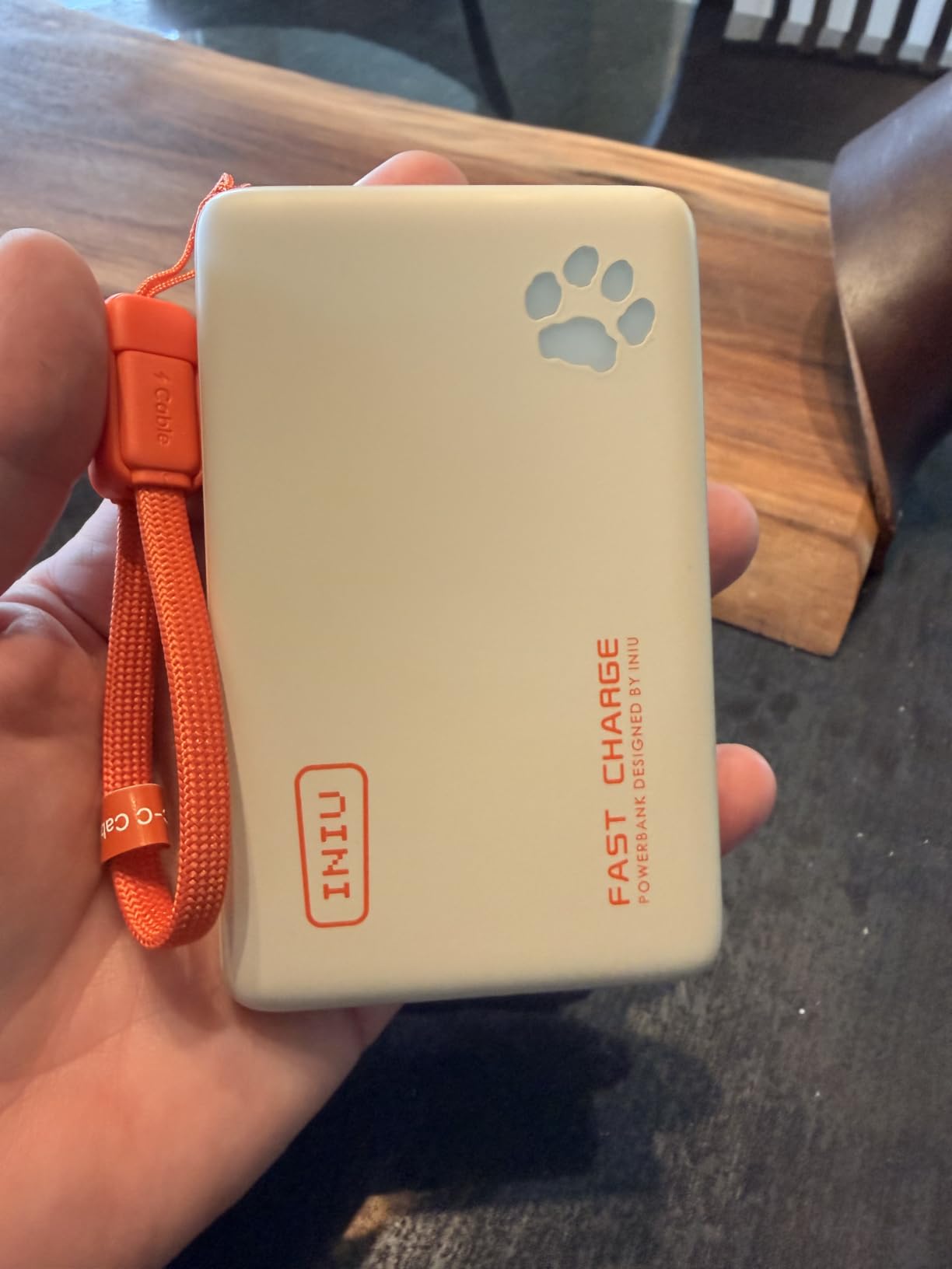 INIU 10000mAh 45W Fast Charging Portable Charger, Smaller Travel Power Bank customer photo 2