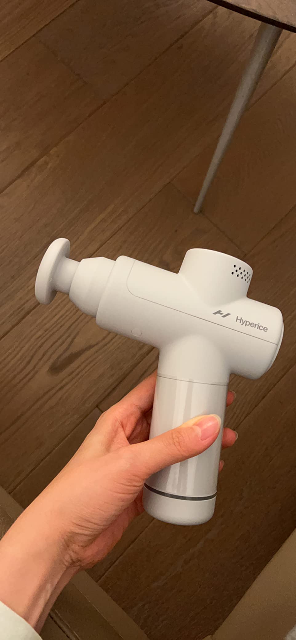 Hyperice Hypervolt Go 2 - Black - Featuring Quiet Glide Technology - Handheld Percussion Massage Gun - 3 Speeds, 2 Interchangeable Heads - Helps Relieve Sore Muscles and Stiffness customer photo 2