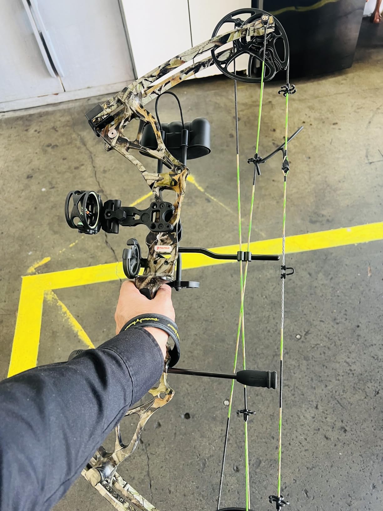 Compound Bow Package for Adults and Teens, 0-70 Lbs Draw Weight, 23.5