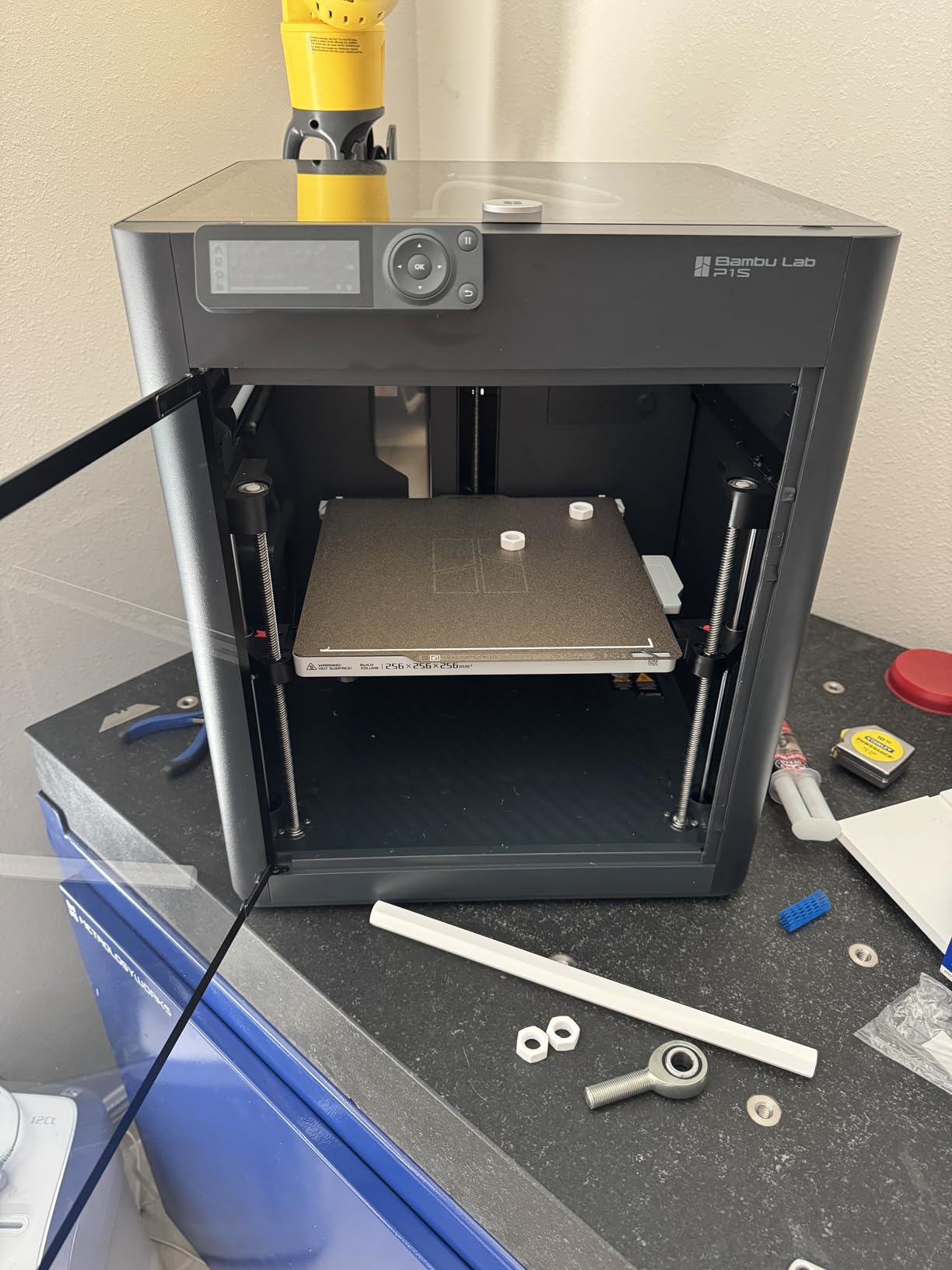 Bambu Lab P1S 3D Printer, Ready-to-Use FDM 3D Printer | Beginner-Friendly Ecosystem with MakerWorld Model Library, Enclosed CoreXY, High Speed & Precision Printing customer photo 2