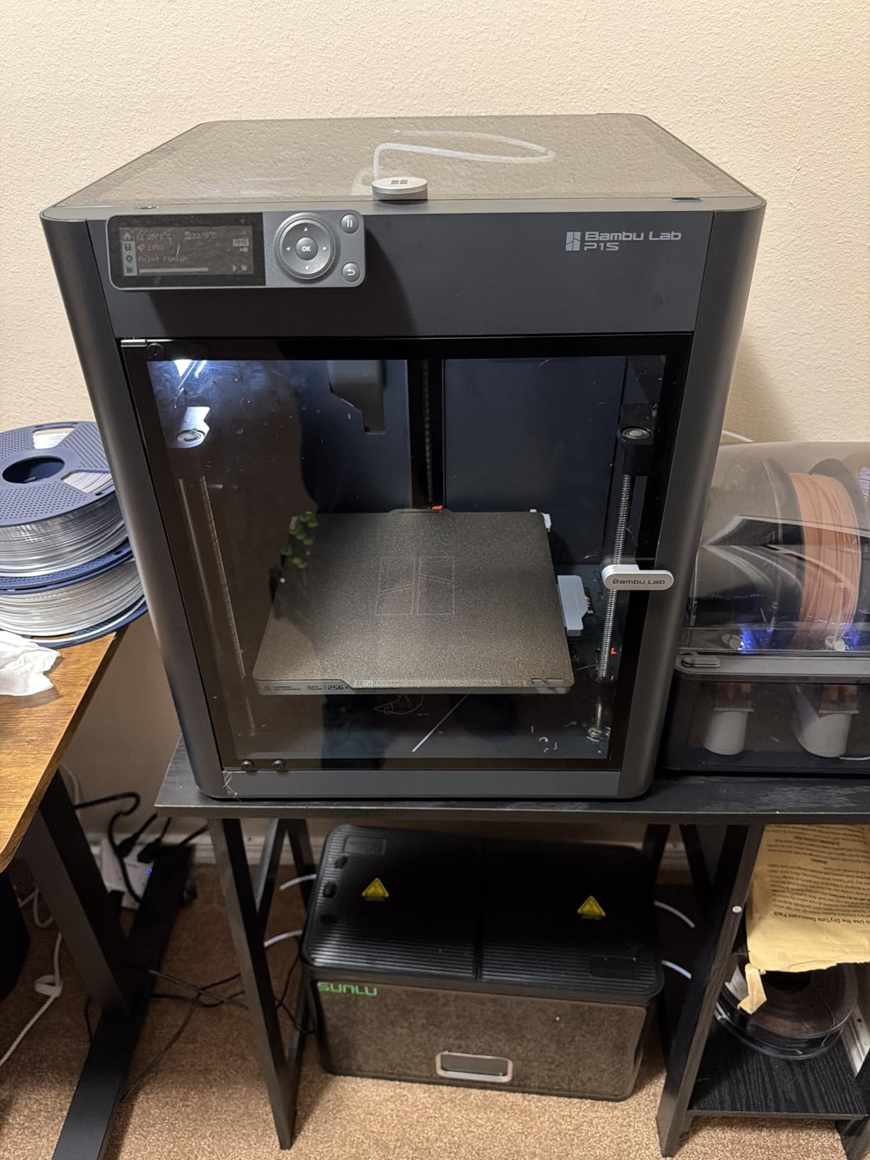 Bambu Lab P1S Combo, P1S 3D Printer and AMS, Multi-Color 3D Printing | MakerWorld Model Library, Multi-Color 3D Printing, High Speed & Precision CoreXY 3D Printer customer photo 1