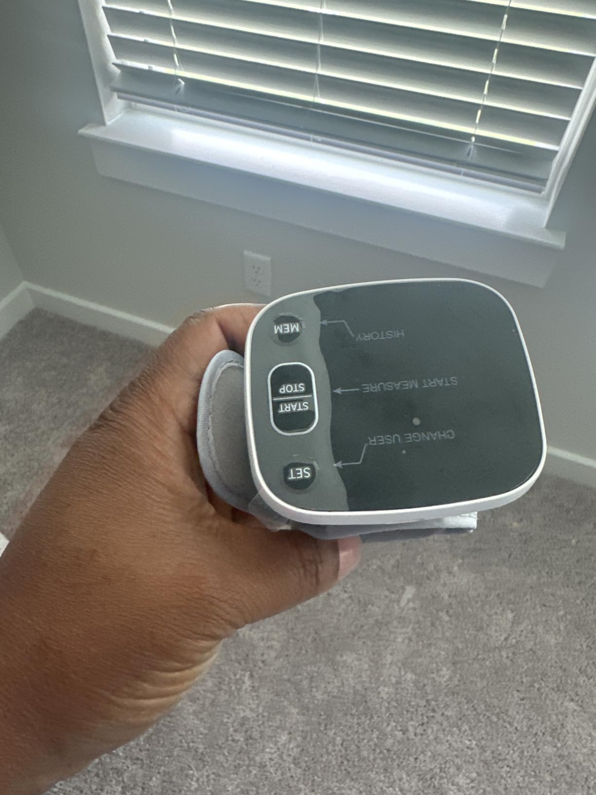 Oklar Wrist Blood Pressure Monitor, FDA Cleared Rechargeable BP Machine | For Home Use, with Adjustable Cuff (4.92-8.46 Inches), 240 Reading Memory for 2 Users, Voice Broadcast, Storage Case Included customer photo 1