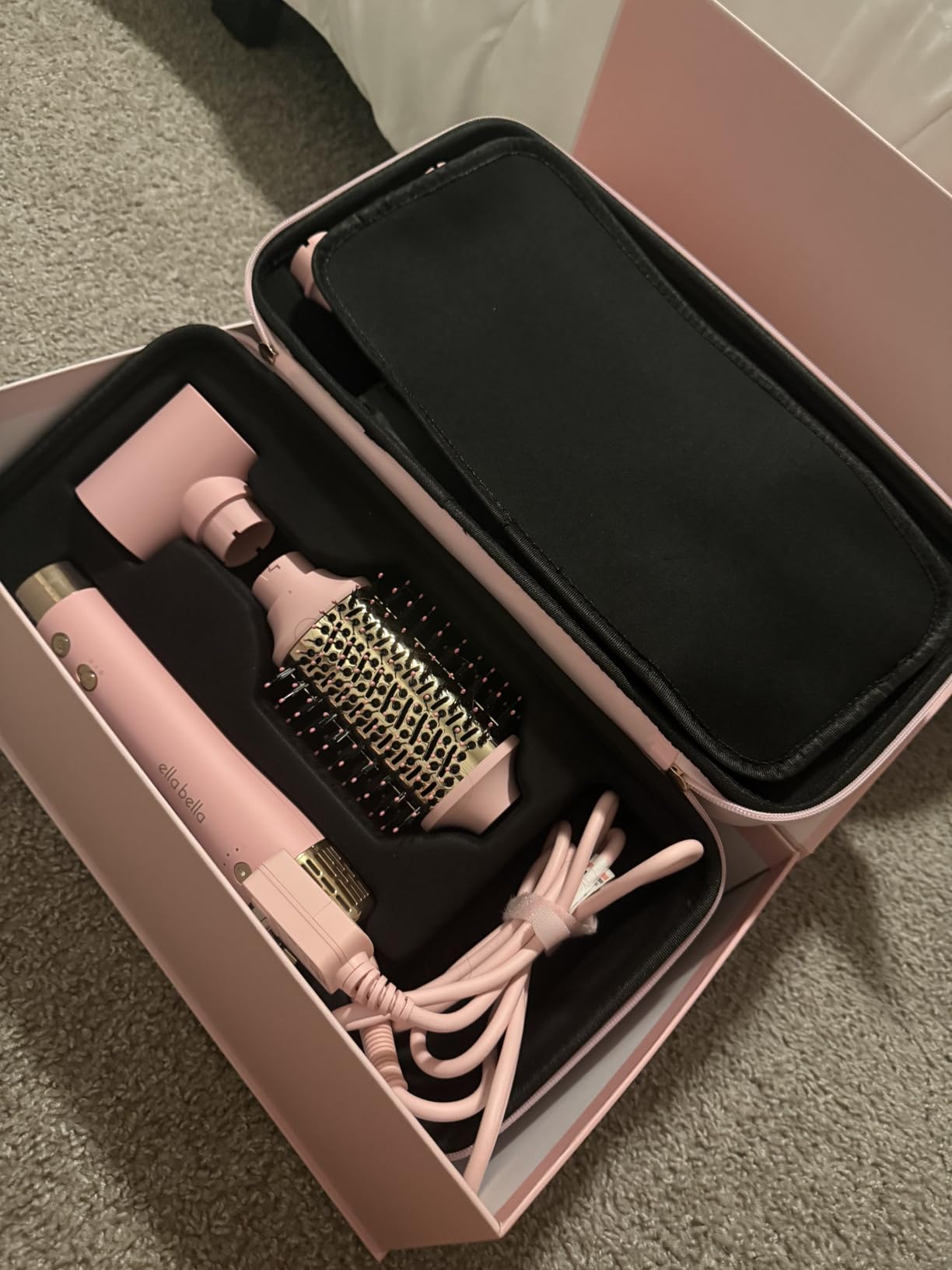 ELLA BELLA® 6 in 1 Professional Hot Air Styler & Straightener, Fast Drying customer photo 1
