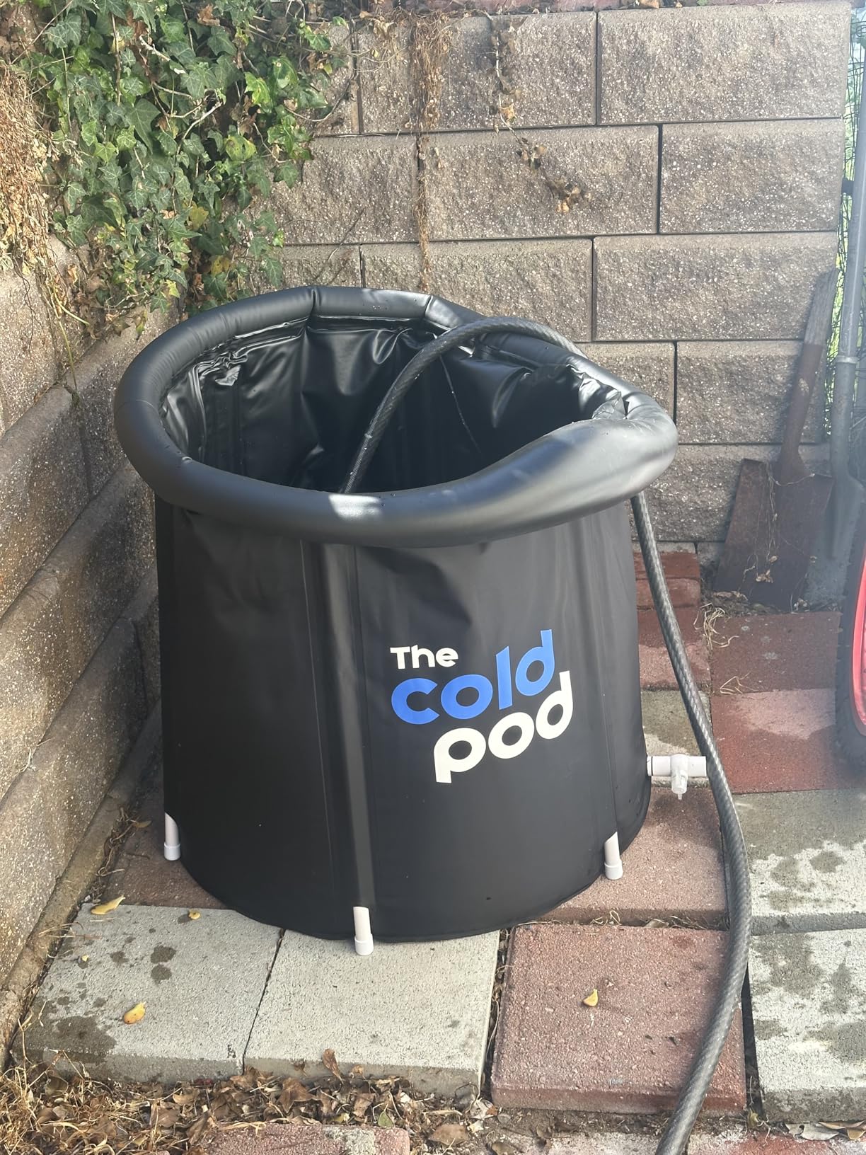 Ice Bath Tub for Athletes with Cover: 88 Gallons Cold Plunge Tub for Recovery, Multiple Layered Portable Ice Bath Plunge Pool customer photo 2