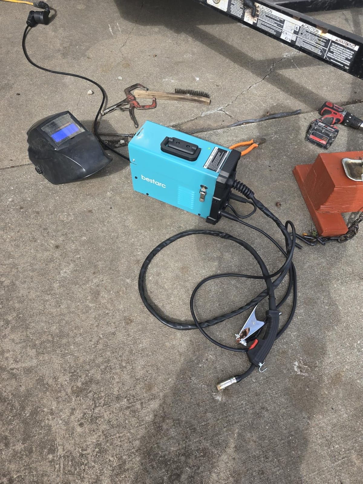 Bestarc 145A MIG Welder 110V 220V, 4 in 1 Gasless Flux Core MIG/Lift TIG/Stick Welder customer photo 2