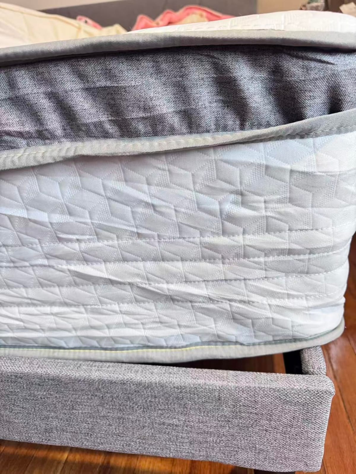Novilla Queen Mattress, 12 Inch Hybrid Mattress Queen with Comfort Foam | Innerspring Pillow Top Mattresses in a Box, Pressure & Pain Relief, Soft Feel but Supportive, CertiPUR-US customer photo 1