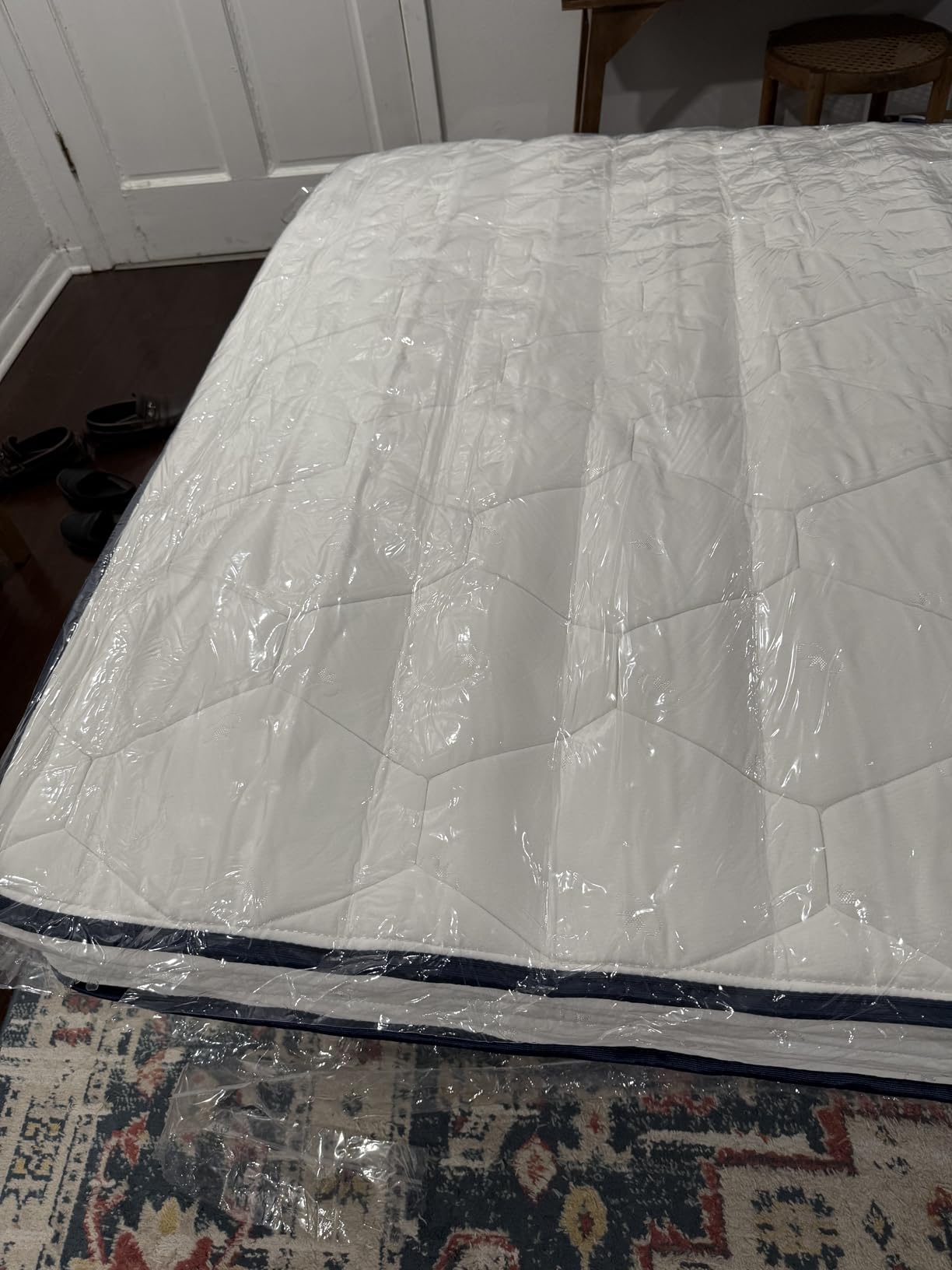 Novilla Queen Mattress, 12 Inch Hybrid Mattress Queen with Comfort Foam | Innerspring Pillow Top Mattresses in a Box, Pressure & Pain Relief, Soft Feel but Supportive, CertiPUR-US customer photo 2