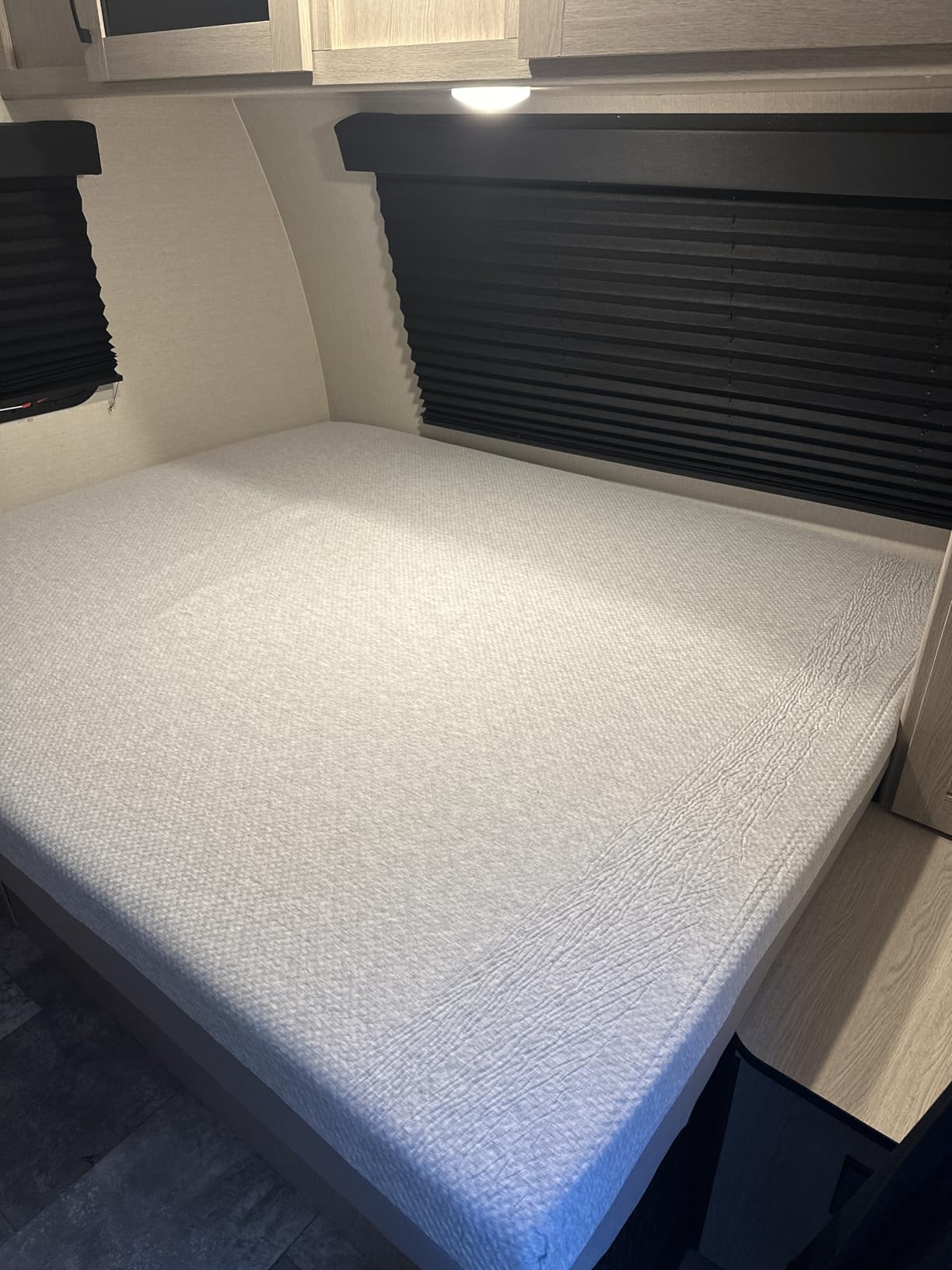 Zinus 8 Inch Ultima RV Memory Foam Mattress [New Version], Short Queen, Fiberglass Free, Medium Firm Feel, Breathable Memory Foam, Certified Safe Foams & Fabric, Mattress in A Box customer photo 1