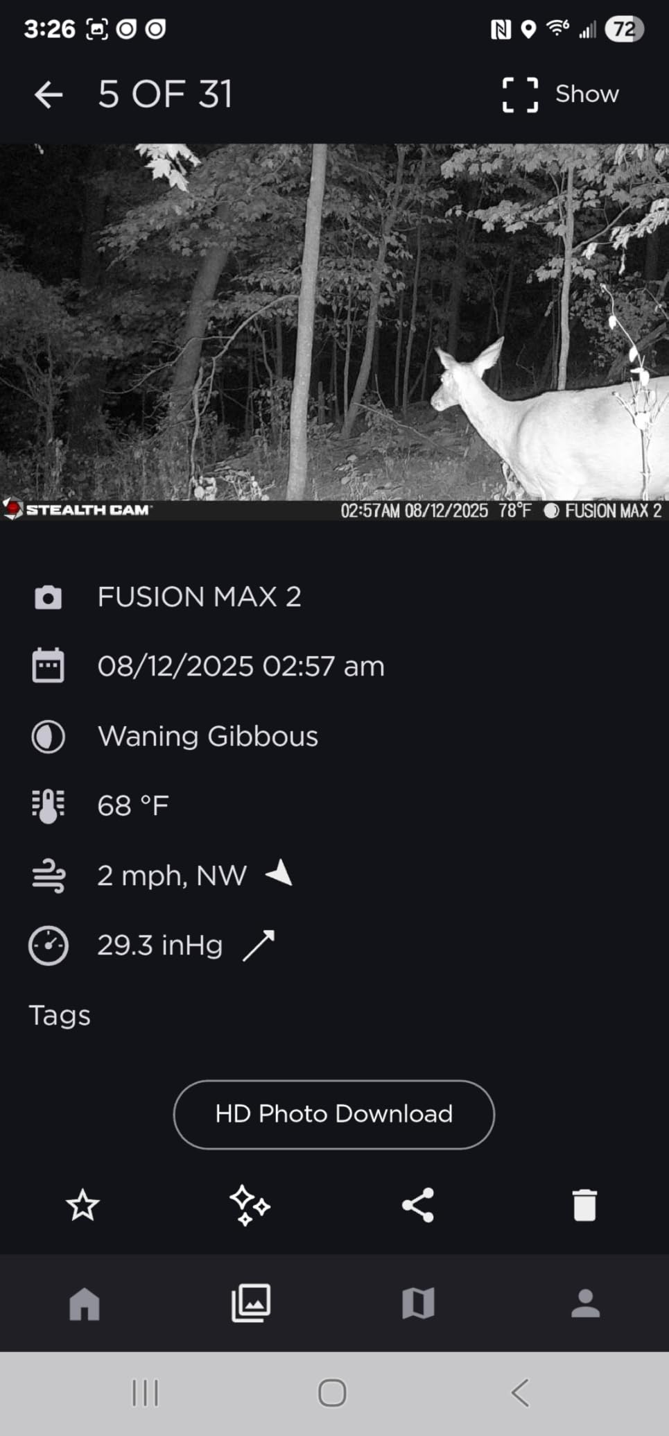 Stealth Cam 36MP Fusion Max Cellular Trail Camera with 0.4 Second Trigger Speed, 80-Feet Detection Range and Infrared Flash (2-Pack) | Available on AT&T & Verizon customer photo 1