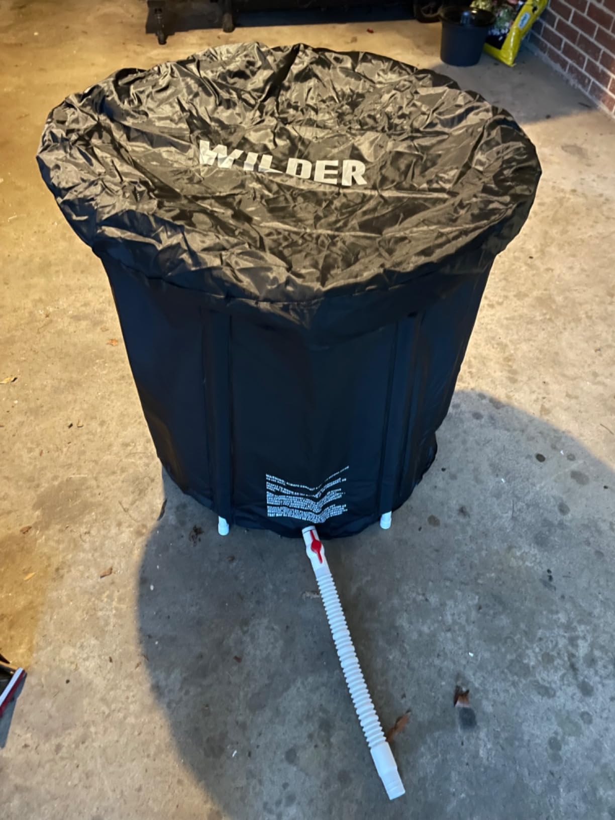 Wilder XL Ice Bath Cold Plunge - 86 Gallon Portable Ice Bath Tub for Recovery and Cold Water Therapy - Triple Insulated customer photo 2