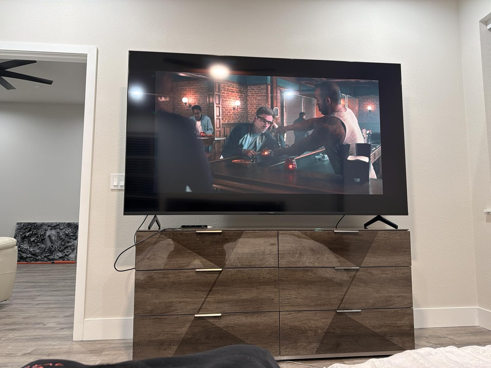 Sony 75 Inch BRAVIA 3 LED 4K HDR Smart Google TV (K-75S30) | Dolby Vision/Atmos, Exclusive Features for PlayStation®5, 4K Processor X1, Triluminos Pro, 4K movie credits included customer photo 1