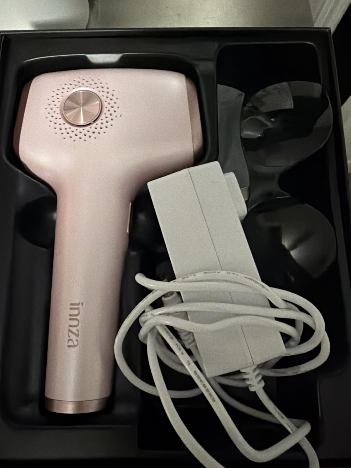 INNZA IPL Hair Removal with Ice Cooling Care Function for Women, Long-Lasting Results, 999,999 Flashes Painless Hair Removal Device customer photo 1