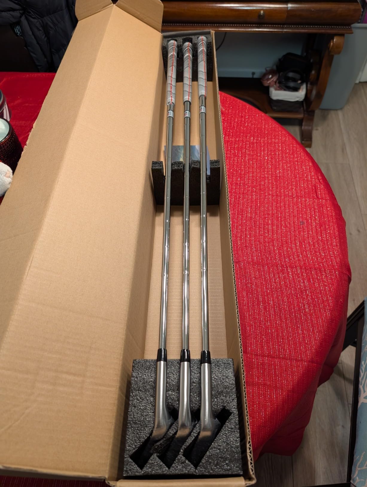 ALVO GOLF - Premium Full Face Golf Wedges, Golf Wedge Set and Singles, 3 Wedges 52/56/60/70 Degree, Lob, Gap, Sand Golf Club for Men, Premium Grip, Right Hand, max Spin customer photo 2