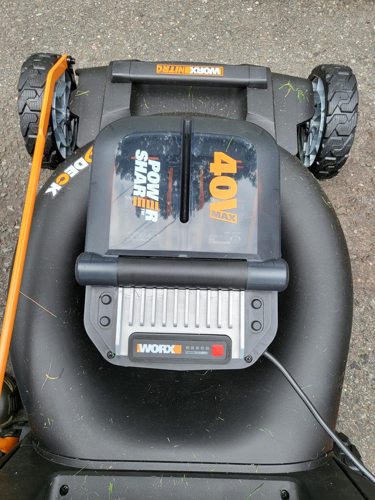 WORX Nitro Cordless Lawn Mower, 21