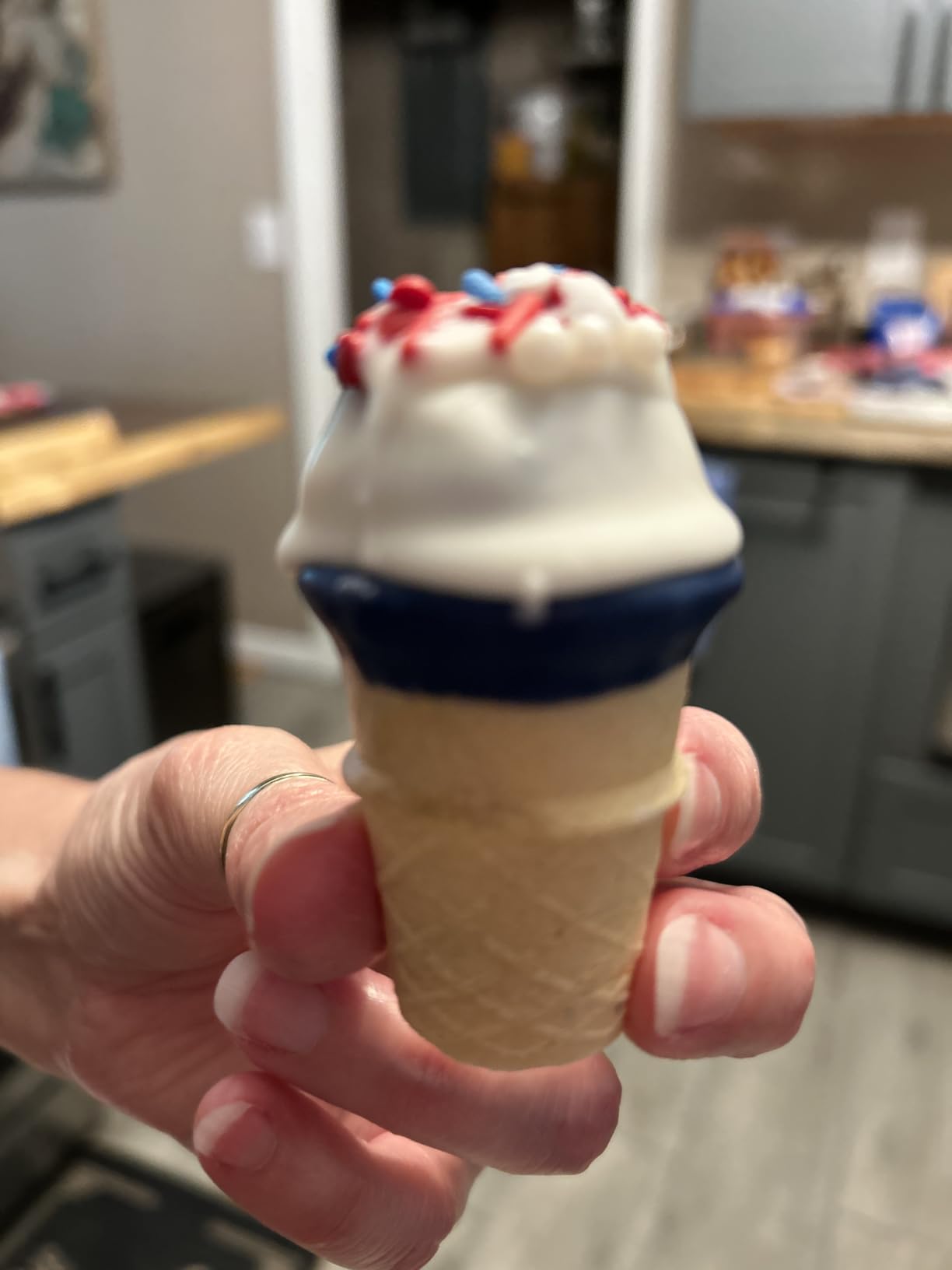 Joy Ice Cream Cones - Pack of 2 - Mini Flat Bottom Cups - With 4 Bonus Ice Cream Stickers - 42 ct Boxes customer photo 2