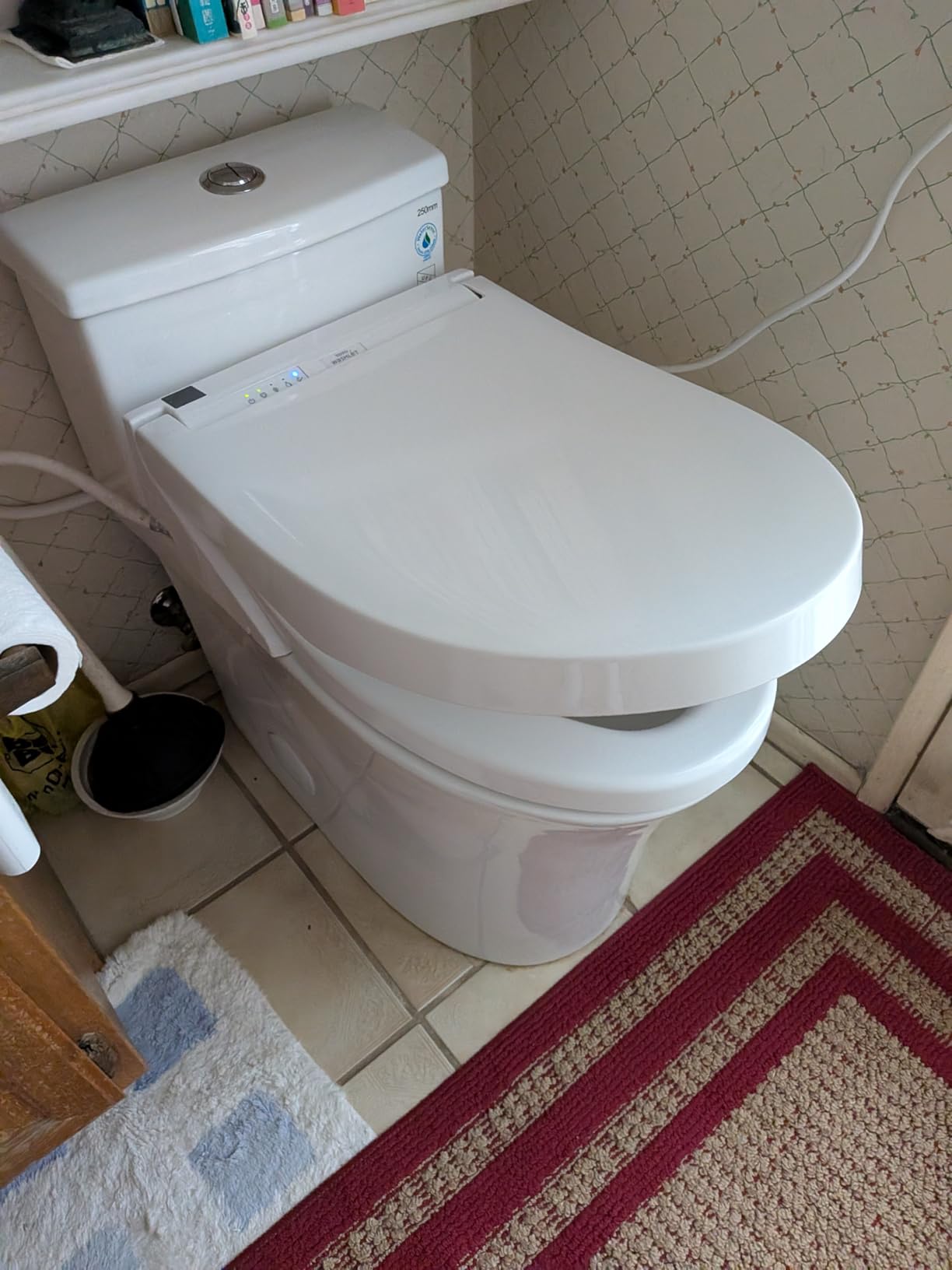 HOROW HR-ST076WD Dual Flush Elongated Toilet with Soft Close Seat, High-Efficiency Supply, Standard Bathroom Toilet 12