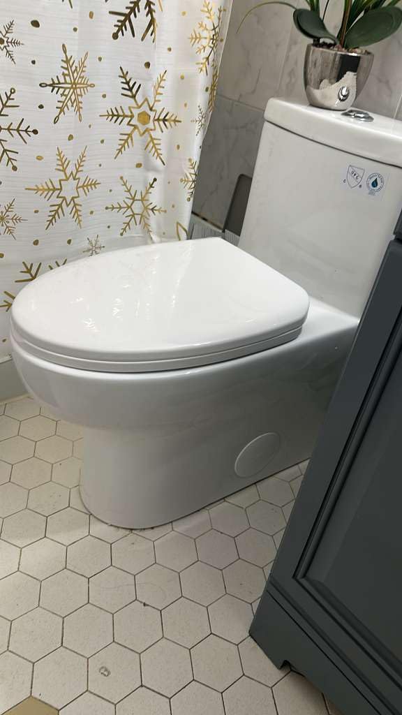 HOROW HR-ST076WD Dual Flush Elongated Toilet with Soft Close Seat, High-Efficiency Supply, Standard Bathroom Toilet 12