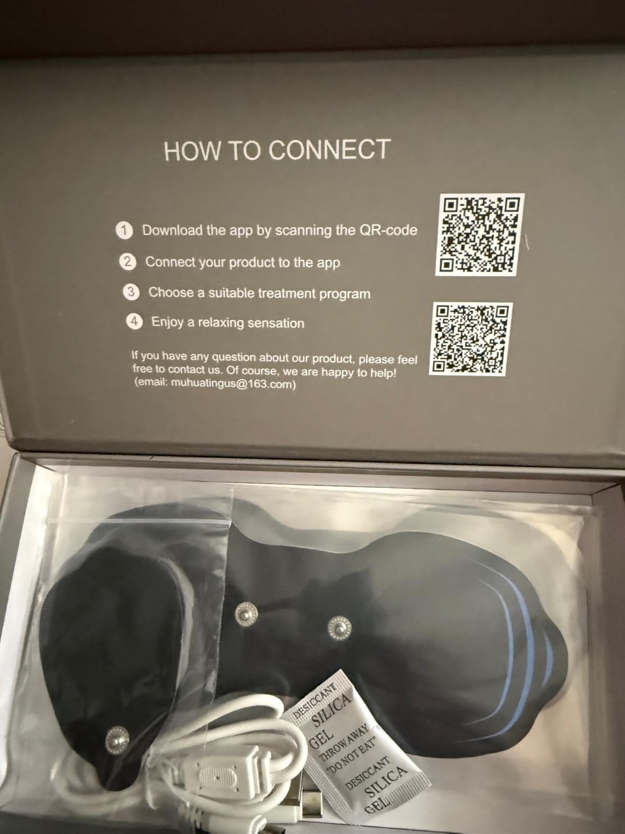 MASTOGO Wireless TENS Unit Back Pain Relief Massager- Muscle Stimulator Machine - Wireless TENS Unit Muscle Stimulator- tens Unit customer photo 1