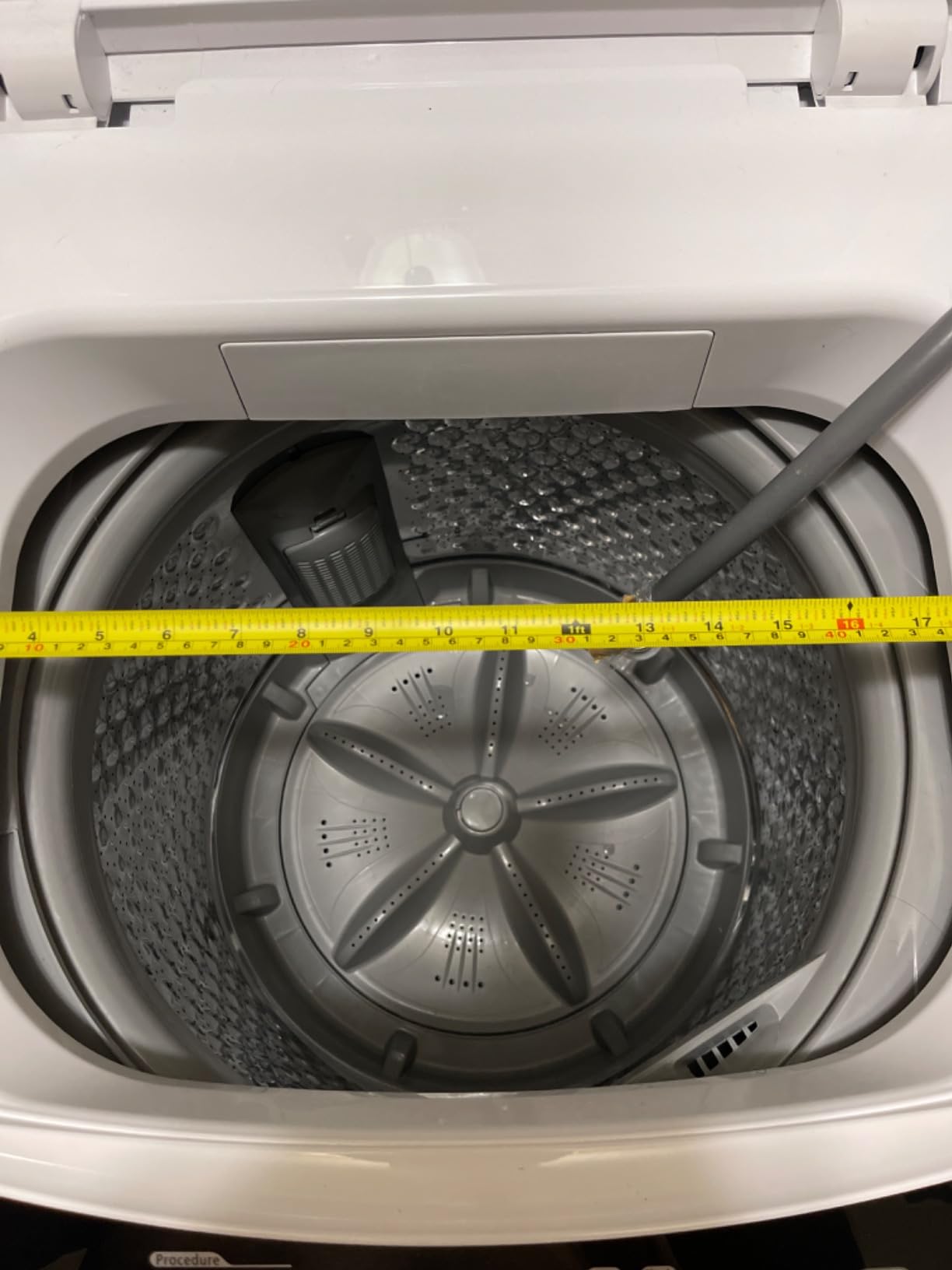 BLACK+DECKER 4.5 Cu. Ft. Front Load Washer, 120V, BFLW45M, White customer photo 1