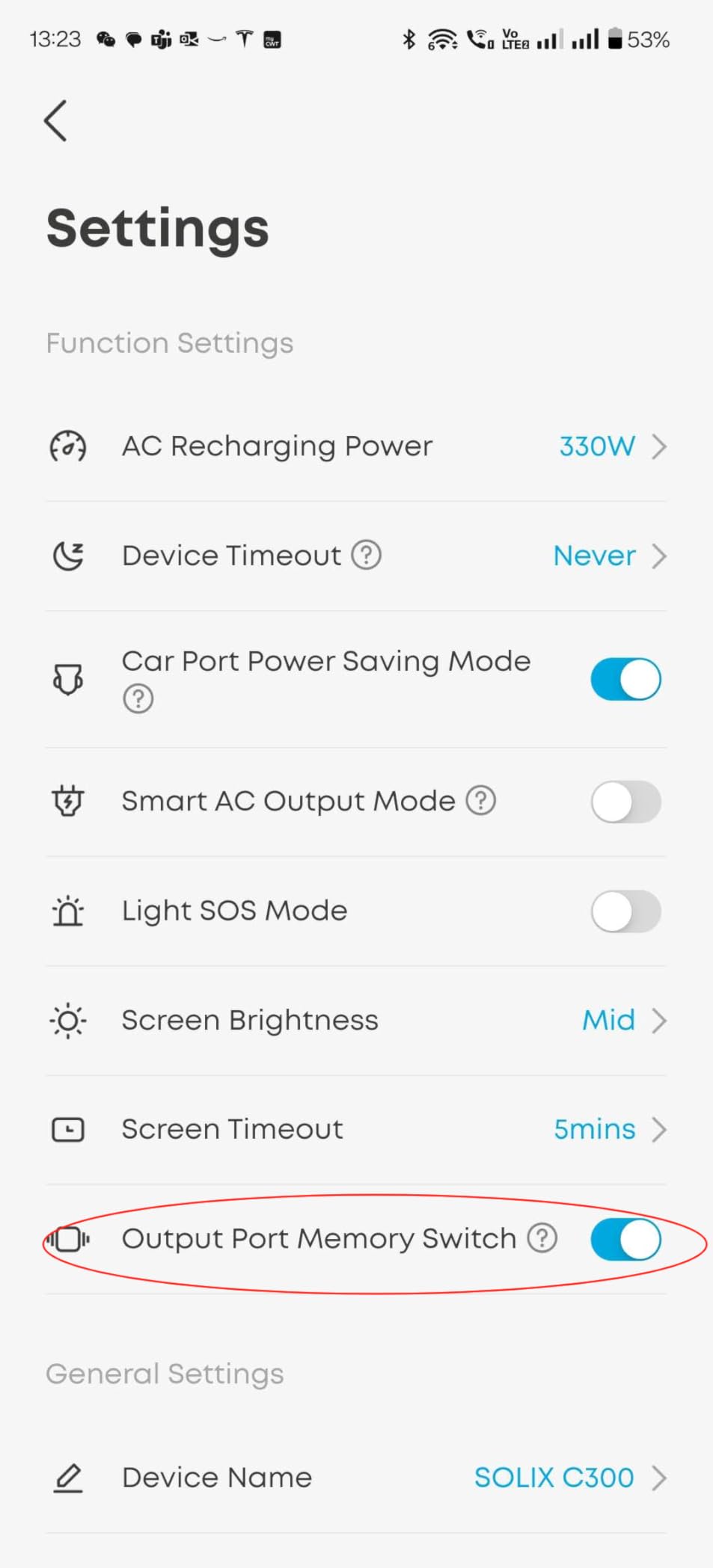 Anker Portable Power Station SOLIX C300, 288Wh LiFePO4 Backup Battery, 300W Solar Generator, 140W Two-Way Fast Charging, for Camping, Hunting, Travel, Blackout & Emergencies (Solar Panel Optional) customer photo 1