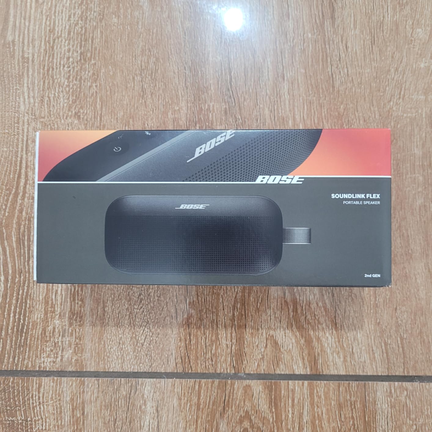 Bose SoundLink Flex Bluetooth Speaker (2nd Gen) - Portable Outdoor Speaker with Hi-Fi Audio, Waterproof and Dustproof, USB-C, Up to 12 Hours Battery Life, Blue Dusk customer photo 1