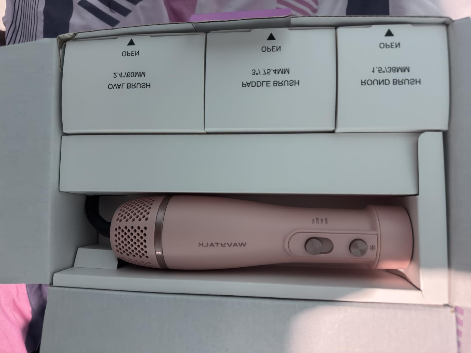 Blow Dryer Brush Set, Wavytalk Air Sculpt 5-in-1 Hot Air Brush Set customer photo 1