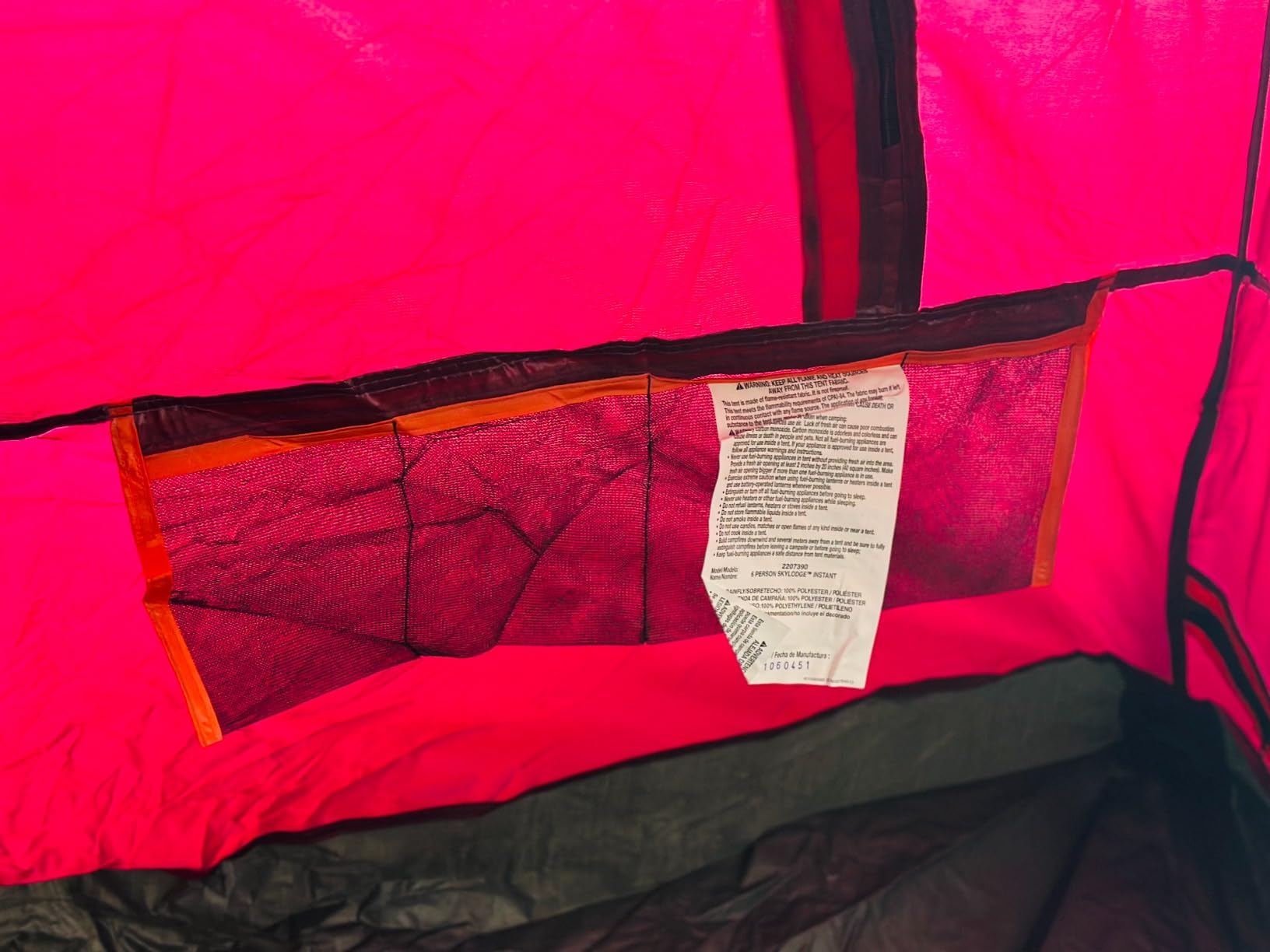 Coleman Skylodge Instant Tent with Rainfly, Family Tent Sets Up in a Minute, Includes Pre-Attached Poles & Carry Bag, Made of PFAS-Free Materials customer photo 1