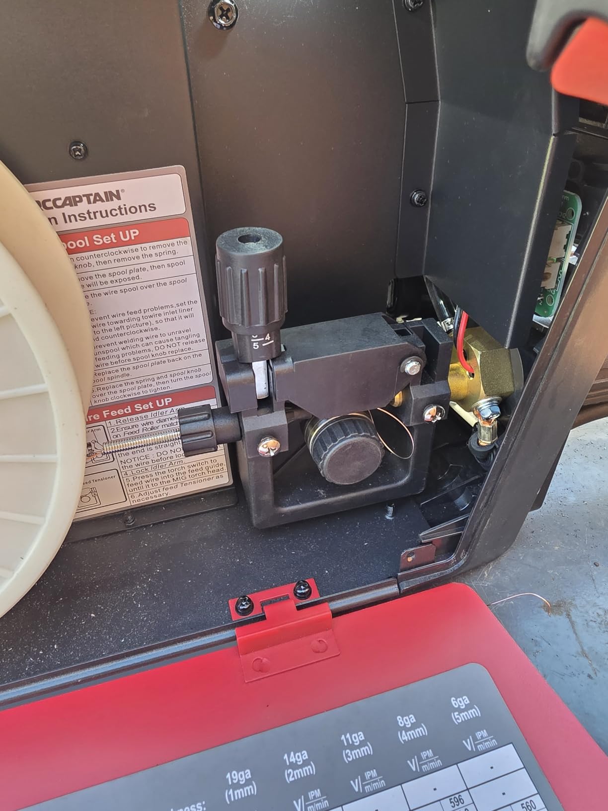 ARCCAPTAIN MIG205 Pro MIG Welder 205A 120V 240V 6-in-1 Aluminum Welding customer photo 1