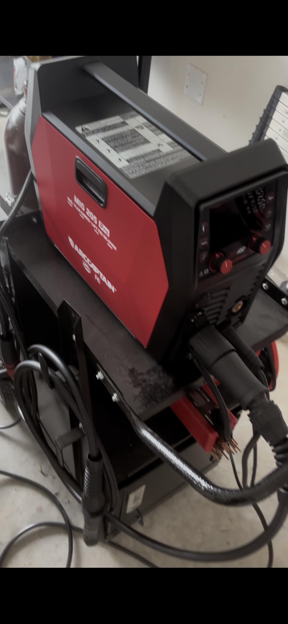 ARCCAPTAIN MIG205 Pro MIG Welder 205A 120V 240V 6-in-1 Aluminum Welding customer photo 2