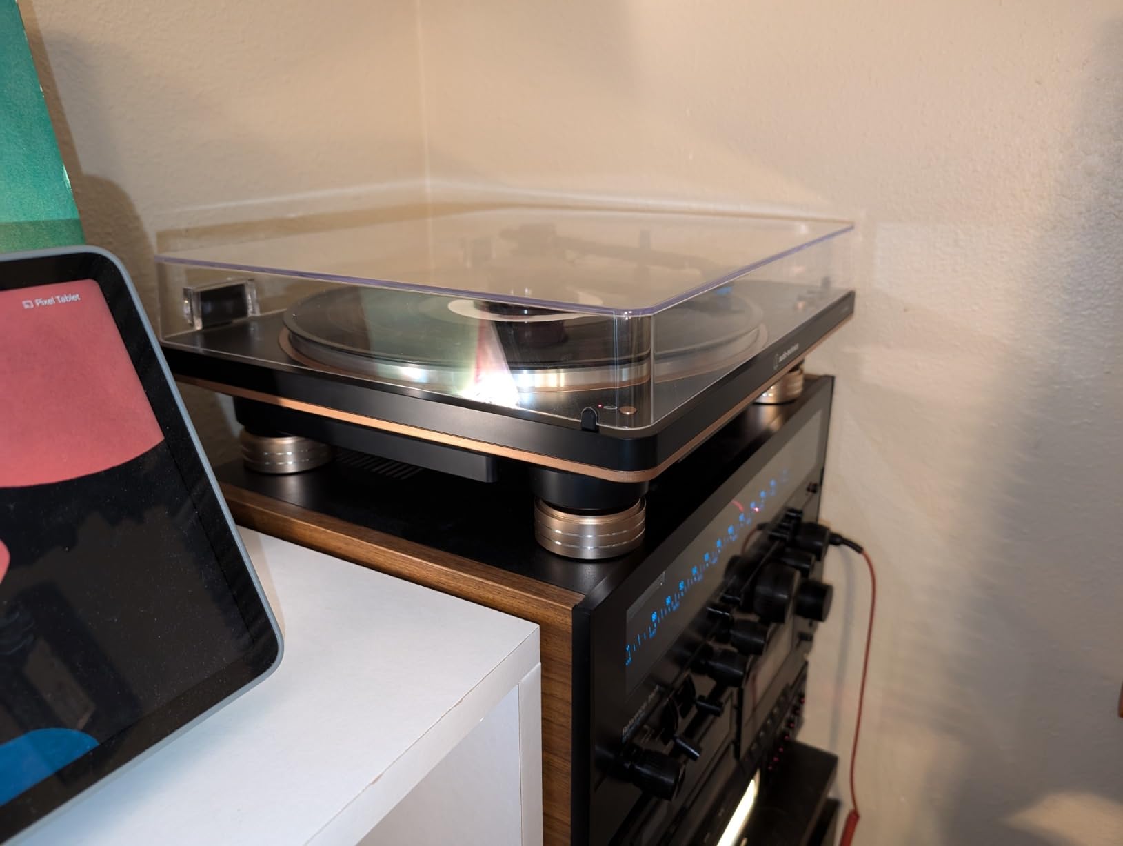 Audio-Technica AT-LP70XBT Wireless Turntable (Black/Bronze) | Fully automatic belt-drive turntable with Bluetooth and AT-VM95C cartridge customer photo 2
