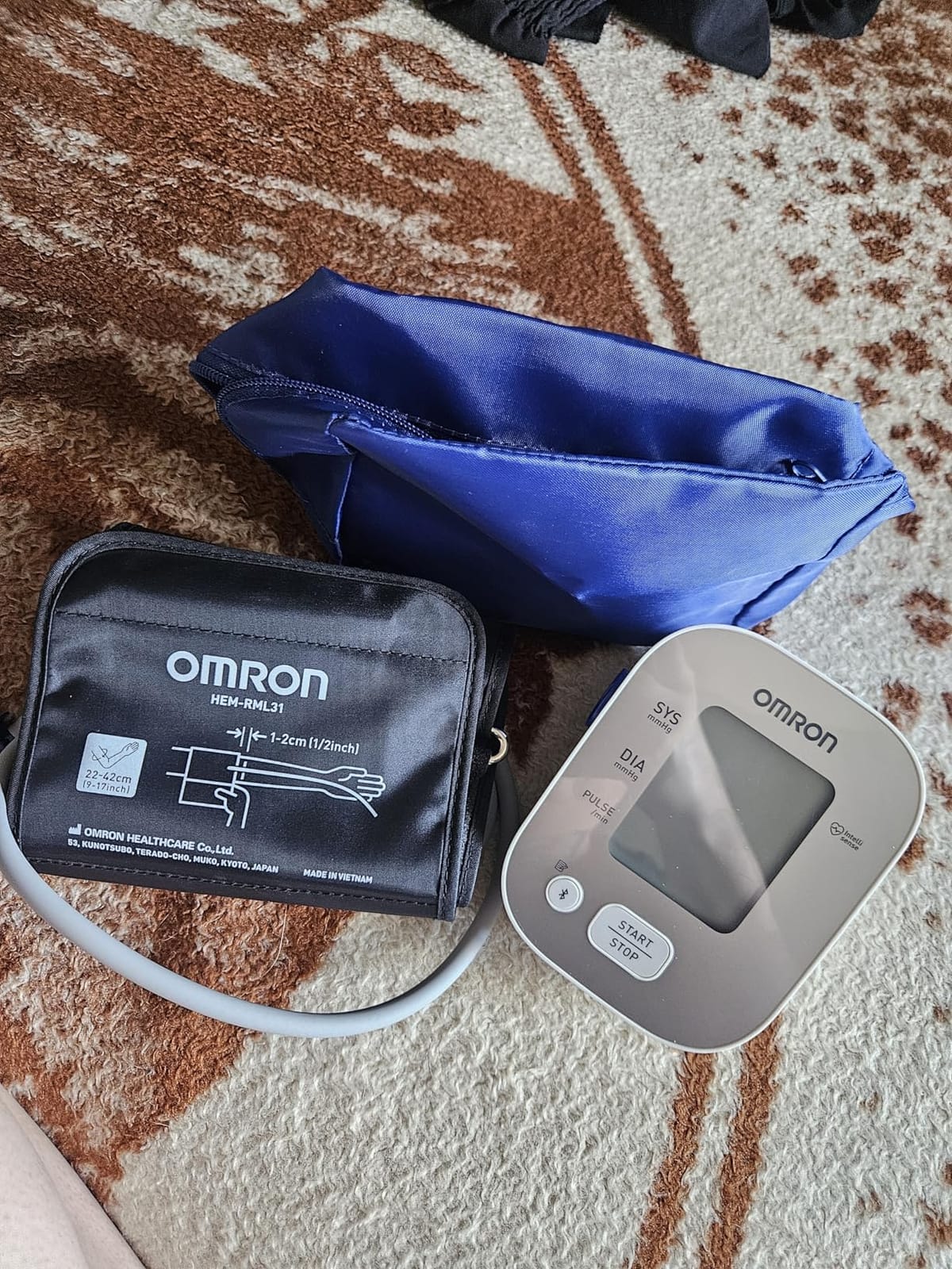 OMRON Bronze Blood Pressure Monitor & Upper Arm Blood Pressure Cuff | For Home Use - #1 Doctor & Pharmacist Recommended Brand - Clinically Validated - Connect App customer photo 2