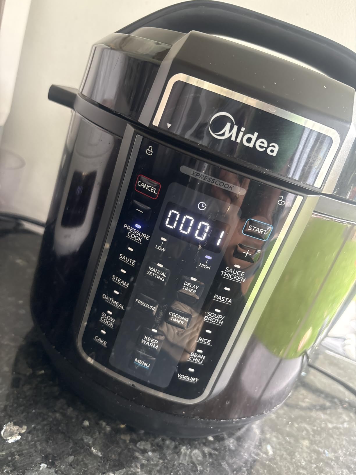 Midea 12-in-1 Electric Pressure Cooker, 8 Quarts, Stainless Steel Inner Pot customer photo 1
