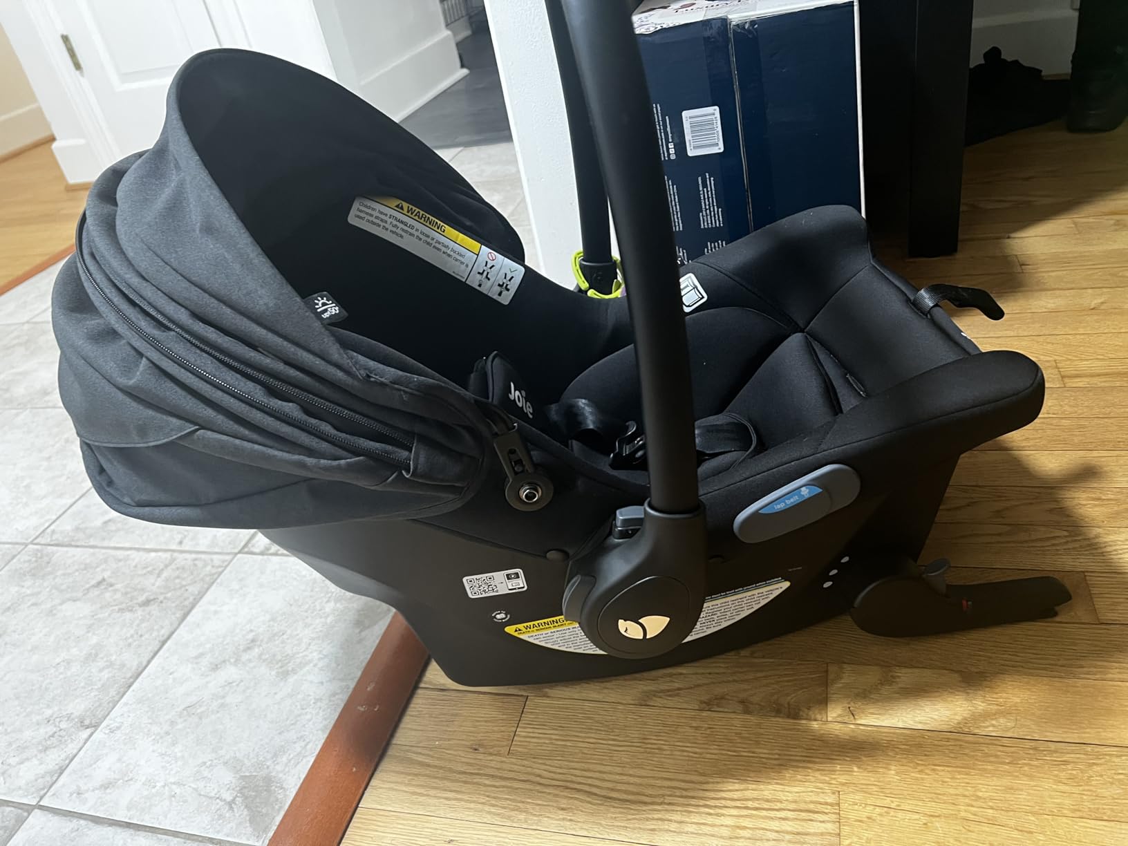 Joie Baby Mint Latch Baseless Infant Car Seat, Lightweight, Built-in Rigid Lower Anchor Attachments and Side-Impact Protection, No Base Installation Required, Travel-Friendly Design customer photo 1