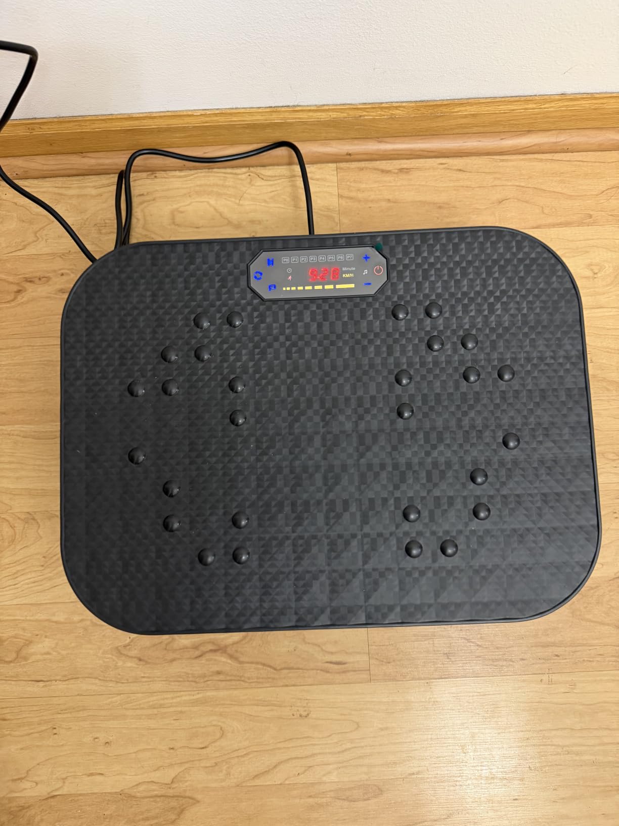 SEDOZIK Vibration Plate for Lymphatic Drainage with Bands Bluetooth, Black | 2026 Upgraded 450 Lbs Capacity Full Body Vibrating Plate Exercise Machine for Weight Loss, Workout Equipment for Women Men customer photo 2