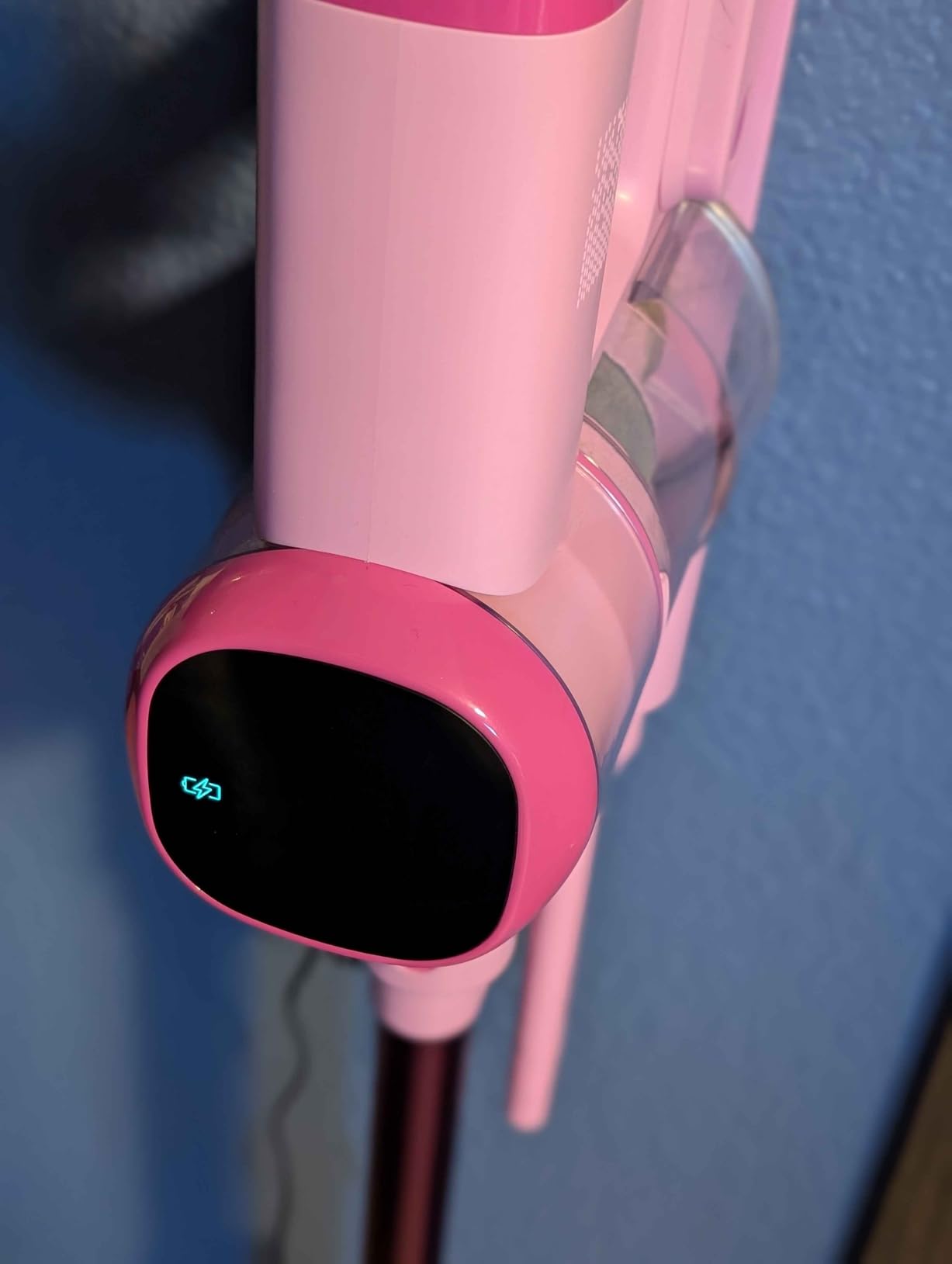 Tikom V500 Cordless Vacuum Cleaner for Home, 40000Pa/450W Stick Vacuum with LED Touch Screen, Charging Wall Dock, Anti-Tangle, Lightweight Handheld Vacuum for Pet Hair, Hard Floor, Carpet customer photo 1