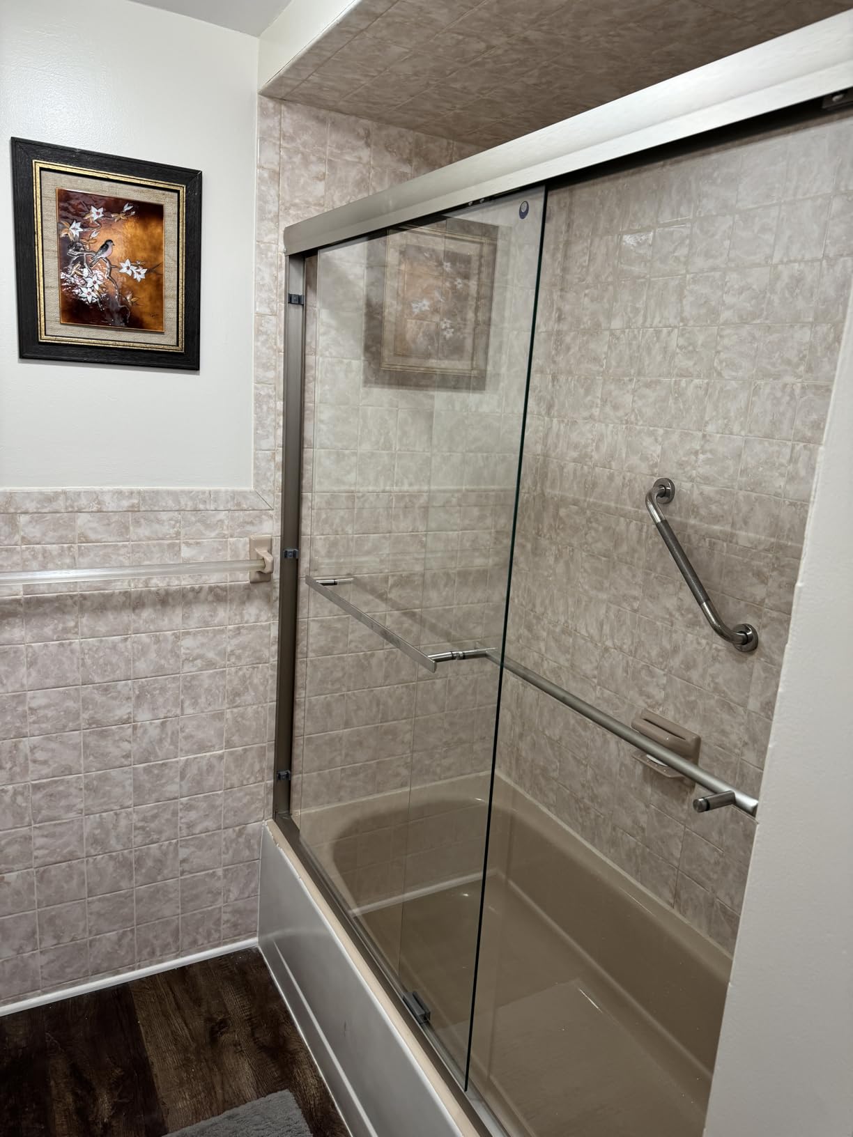 ENSO SENKA Sliding Bathtub Shower Door 56-60