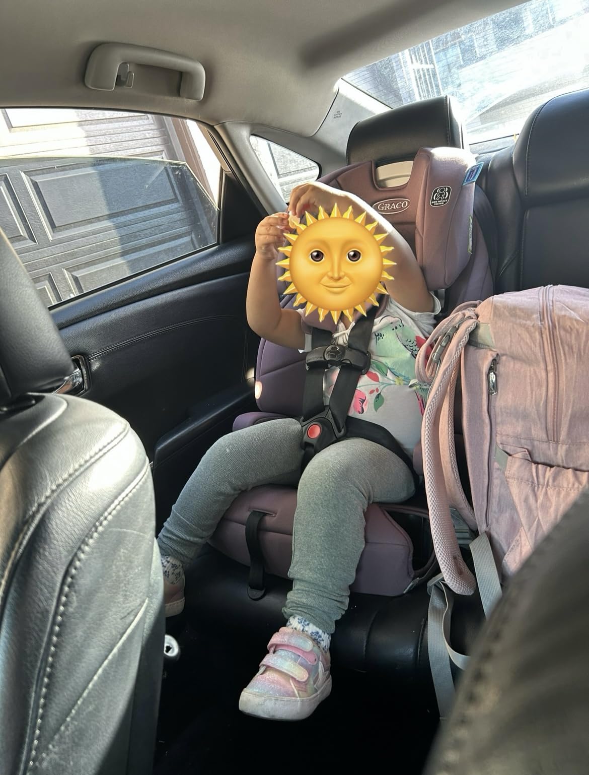 Graco Tranzitions 3-in-1 Harness Booster Car Seat, Forward Facing Car Seat, Highback, to Backless Booster, Cinder customer photo 1
