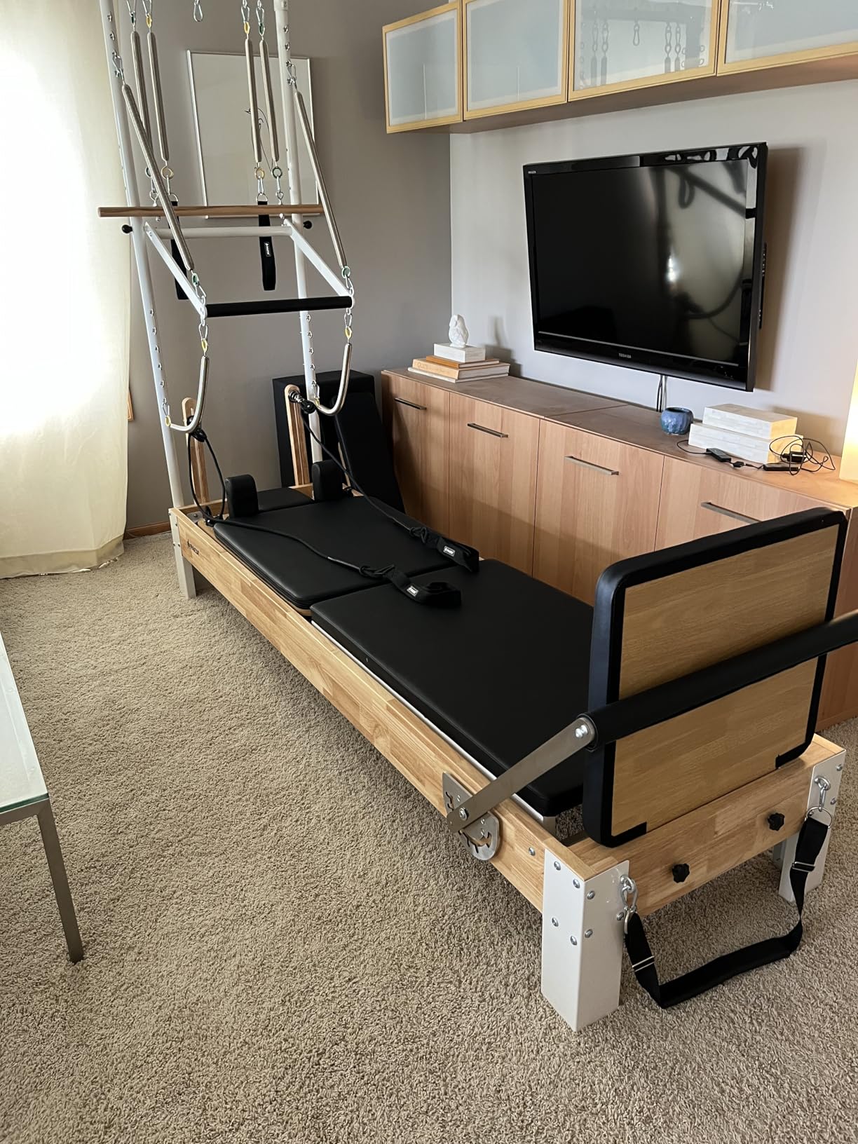 Wooden Reformer with Tower & Mat customer photo 1