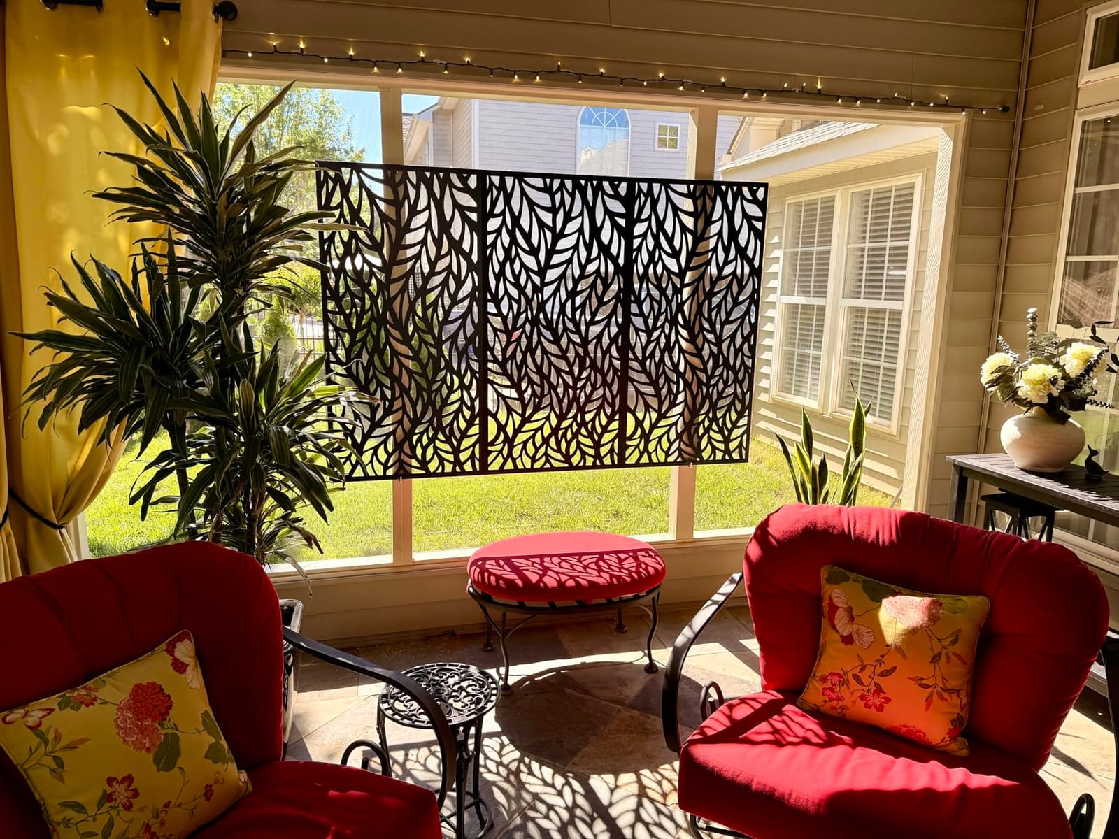 VEVOR Wooden Privacy Screen, 36