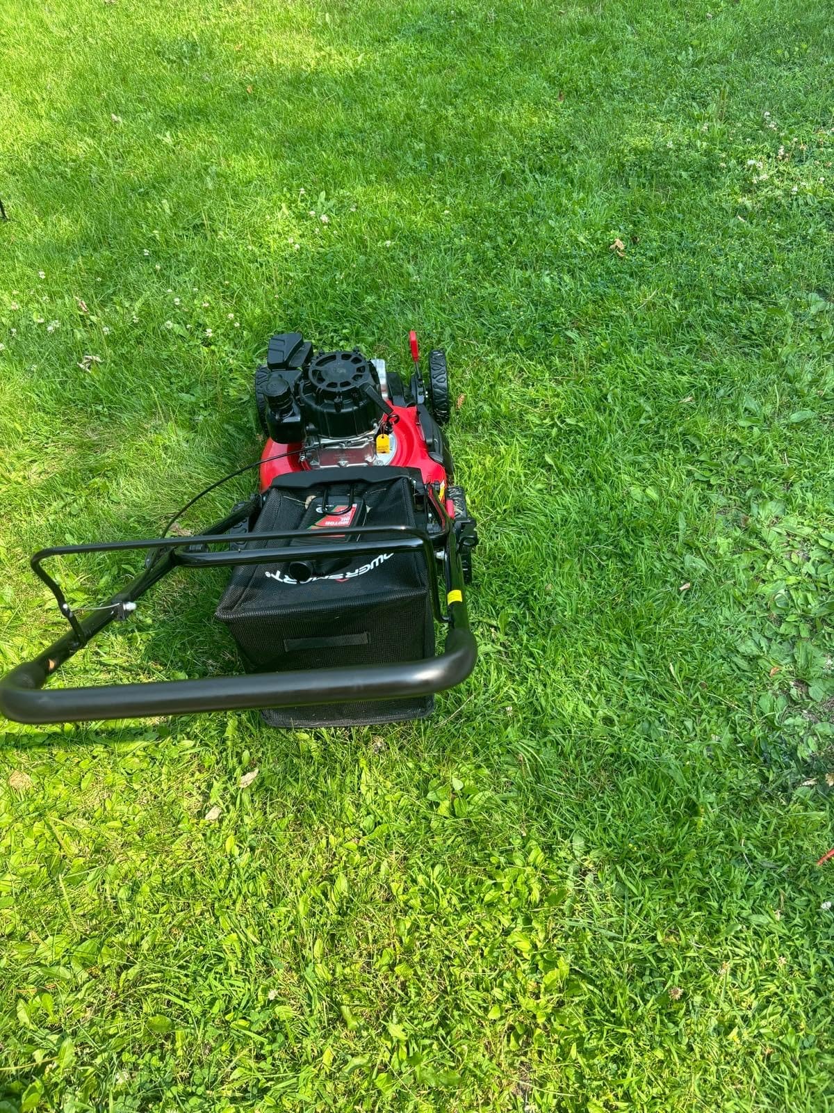 PowerSmart 22 in. 170cc Self Propelled Gas Lawn Mower Rear-Wheel-Drive, 3-in-1 Mulch/Bag/Rear Discharge, Steel Deck, 6 Height Adjustment customer photo 1