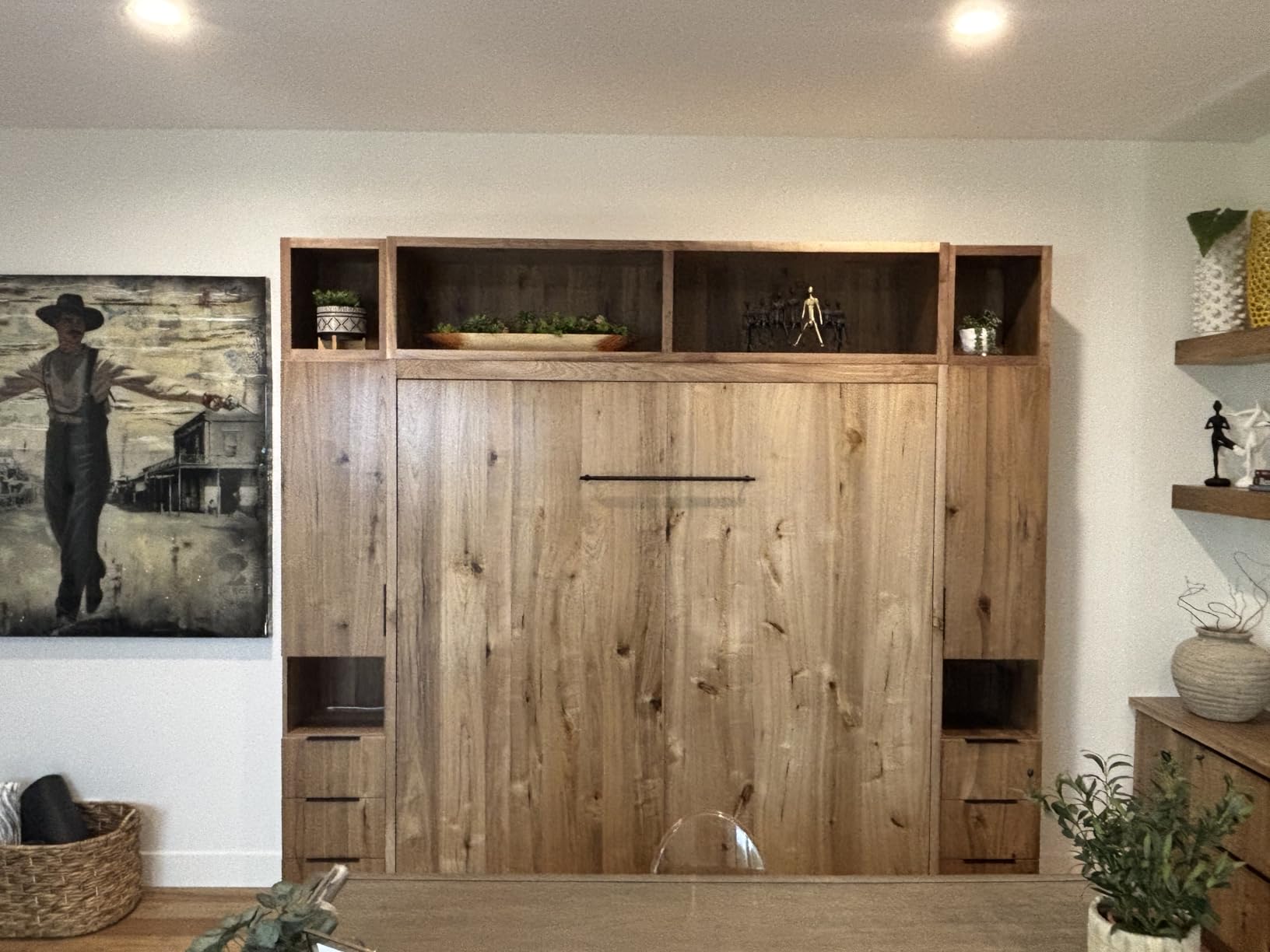 Premium Murphy Bed Kit, King Vertical customer photo 2