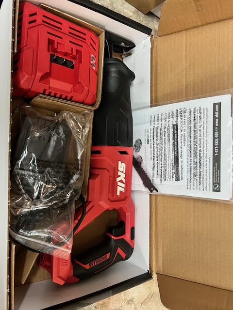 SKIL PWRCORE 20V Brushless Reciprocating Saw Kit Including 2.0Ah Battery and Charger (RS5870B-10) customer photo 2