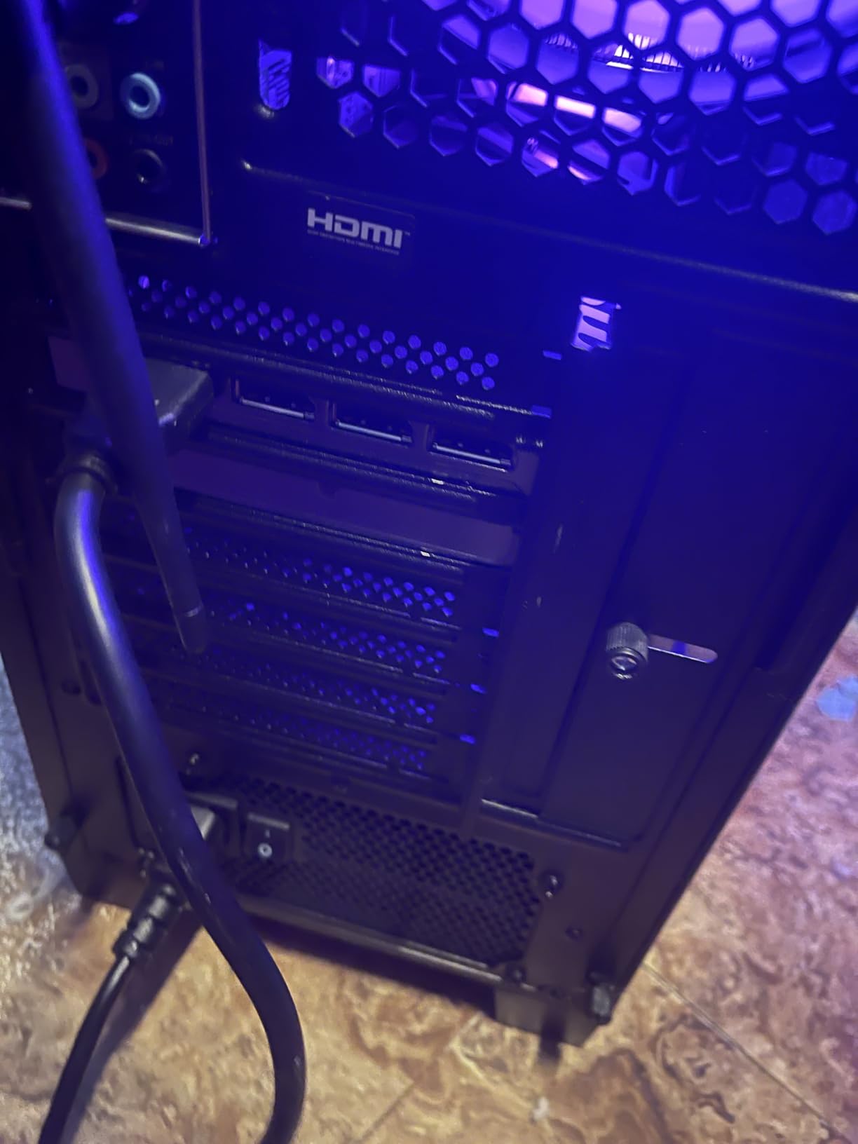 msi Codex Z2 Gaming Desktop, AMD R7-8700F, RTX 5070, 32GB DDR5, 2TB SSD customer photo 1