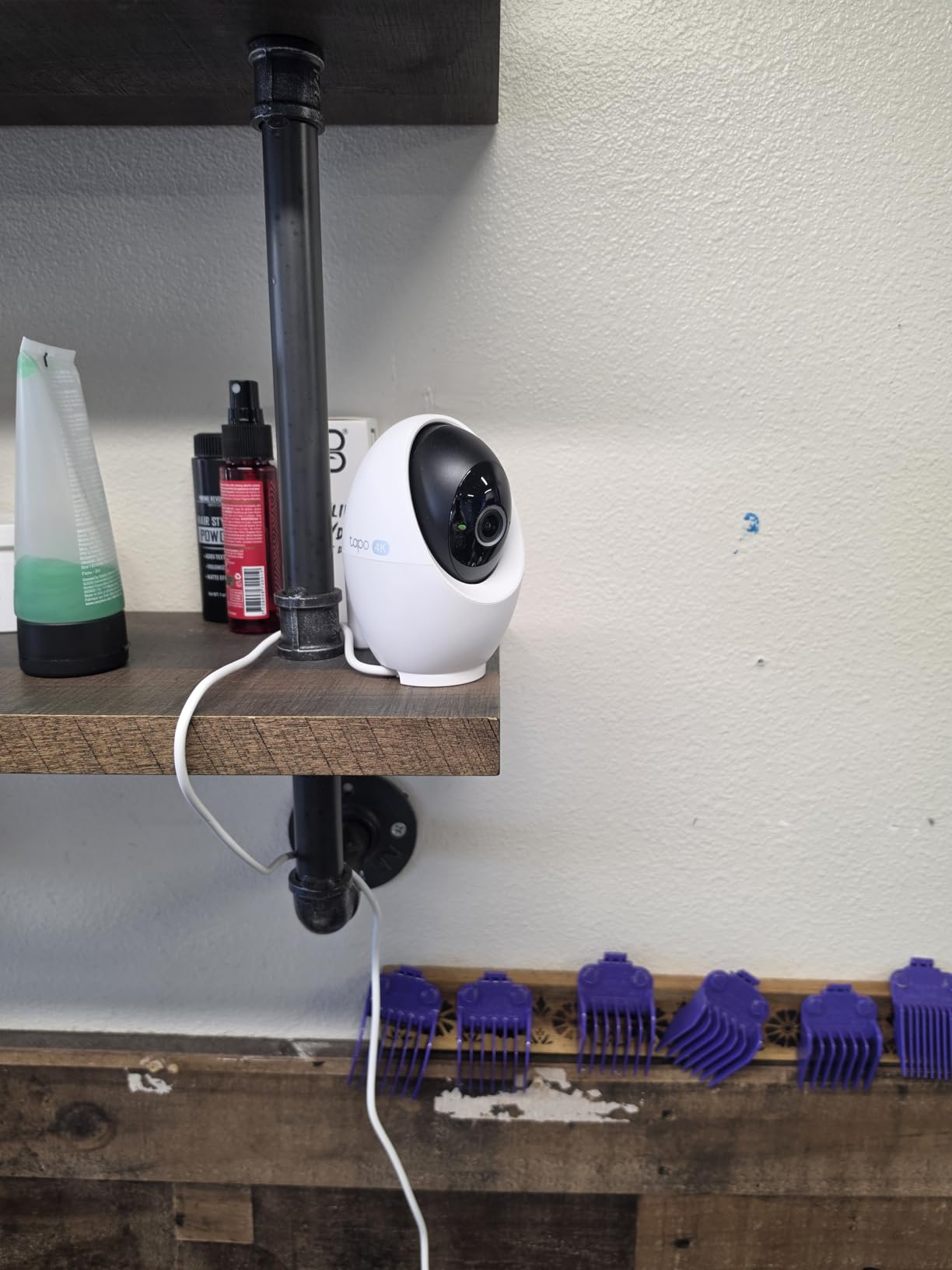 Tapo 4K Indoor Pan/Tilt Wired Security Camera, Baby Monitor, C260 | Person/Pet Detection, Facial Recognition, 360° AI Motion Tracking, Subscription-Free Local Storage or Optional Cloud, C260 customer photo 2