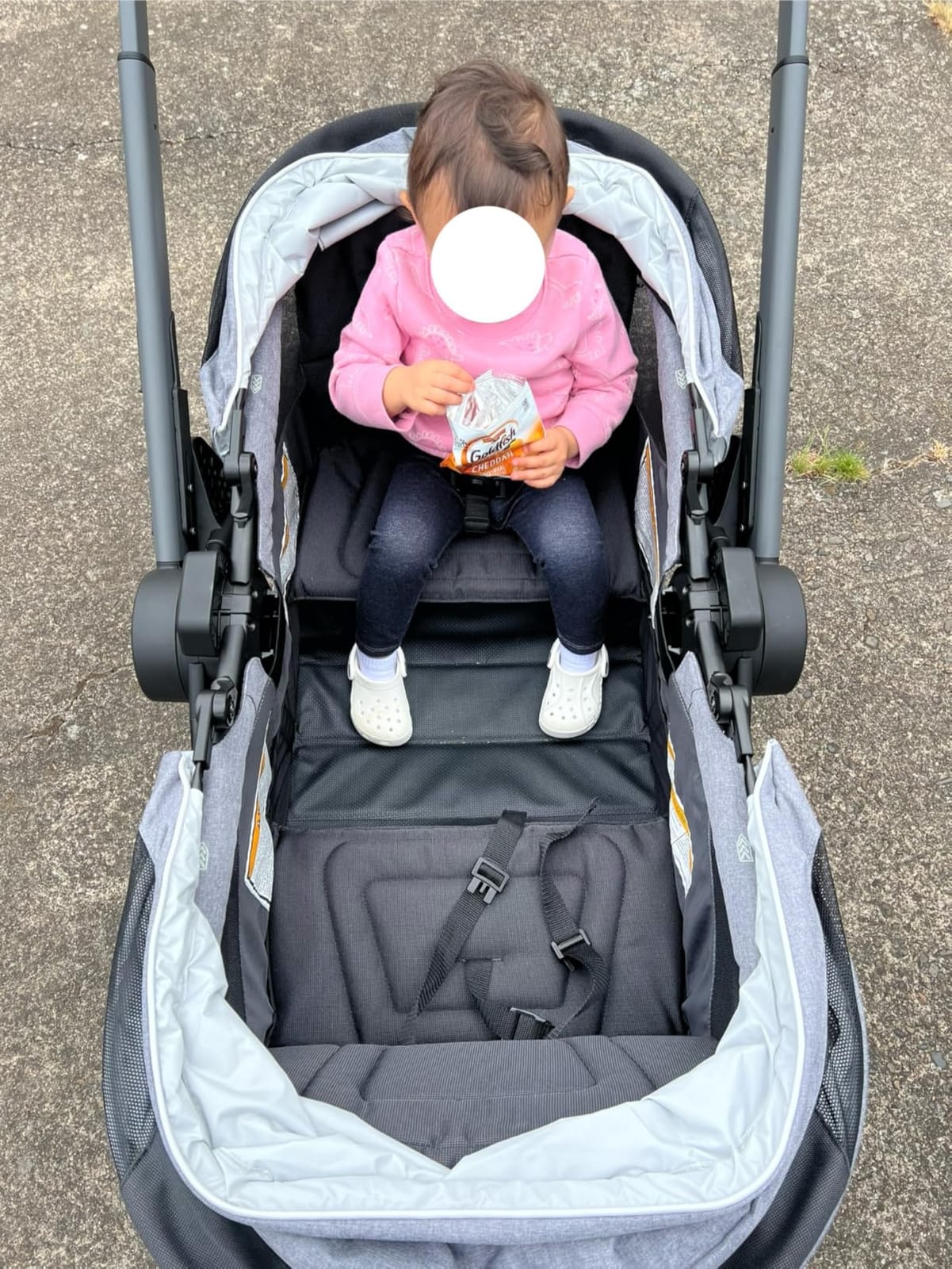 Graco Ready2Roll Stroller Wagon - All Terrain Baby Wagon Stroller for 2 Kids, Compact Foldable Wagon, Accepts Infant Car Seats customer photo 1