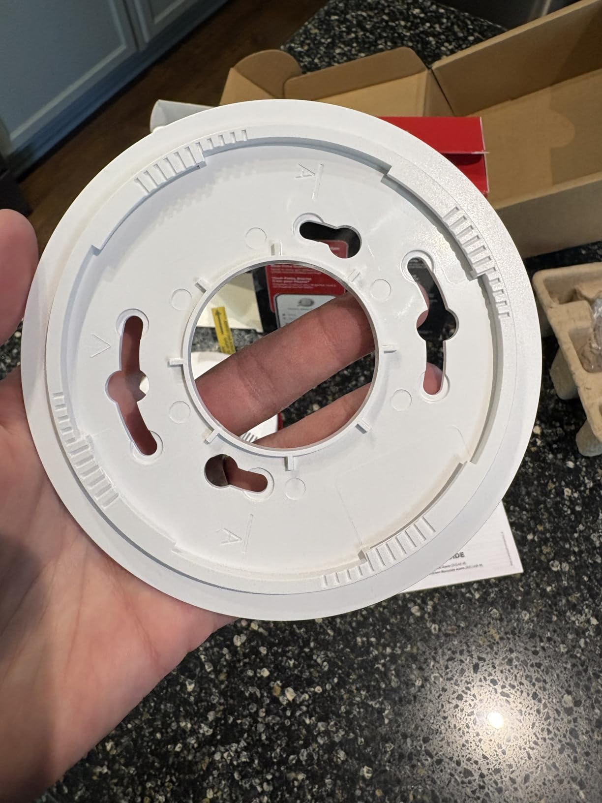 Kidde Hardwired Kidde App Enabled Smart Smoke Detector with AA Backup Battery, Interconnected Alarm customer photo 1
