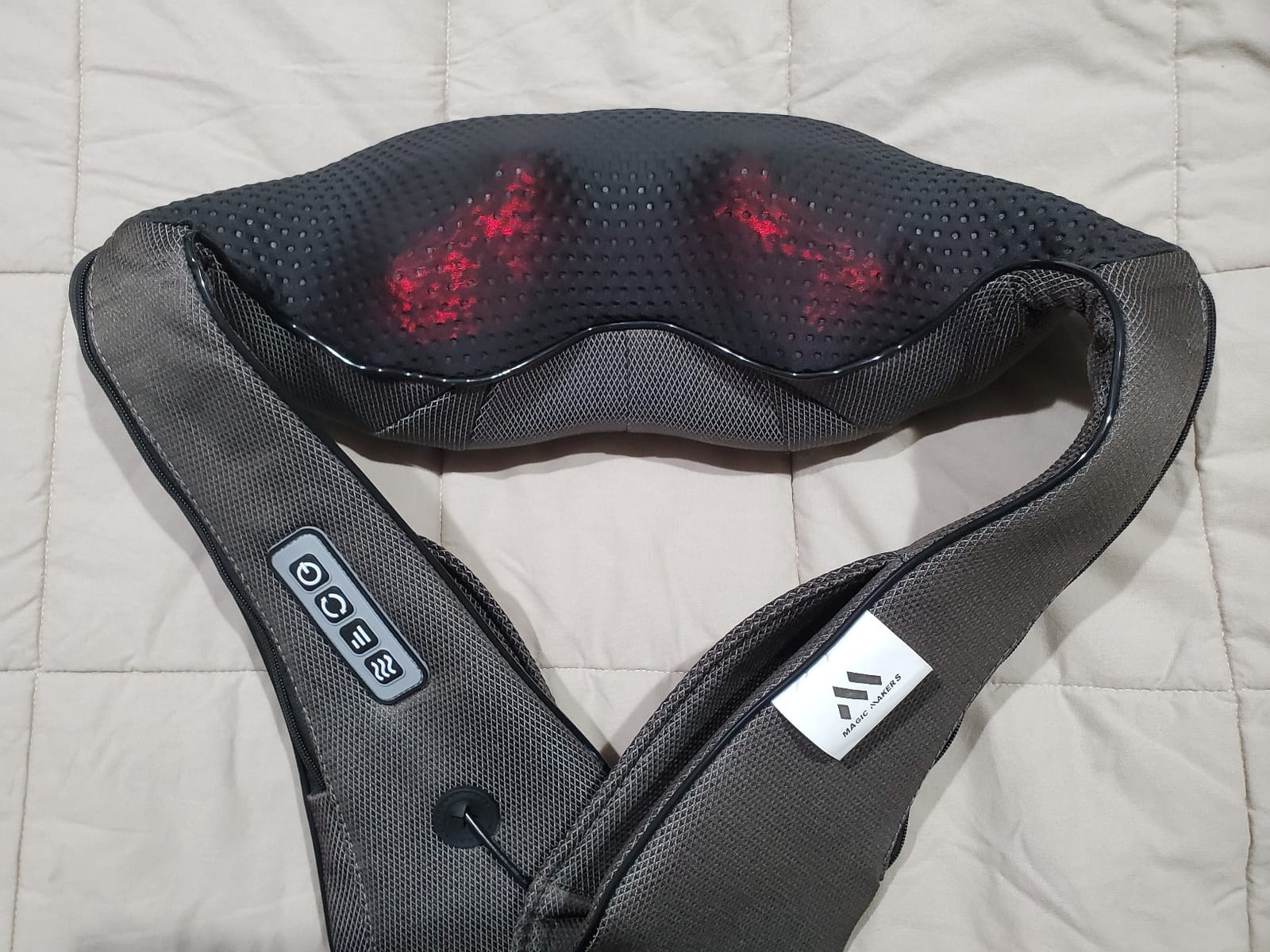 Neck Massager for Pain Relief Deep Tissue with Heat - Shiatsu Back and Shoulder Massage, Mothers Day Gifts for Mom Wife Women Her, Dad Men Him, Christmas, Fathers Day, Plug-in Use for Home Office Car customer photo 2