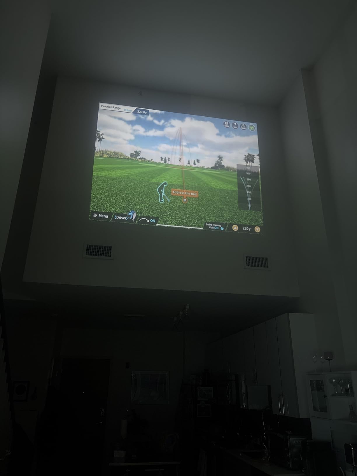 PHIGOLF Home Golf Simulator, Motion Sensor & 3D Analysis for Practice & Fun | Interactive Golf game with Motion Sensor & Swing Stick customer photo 1