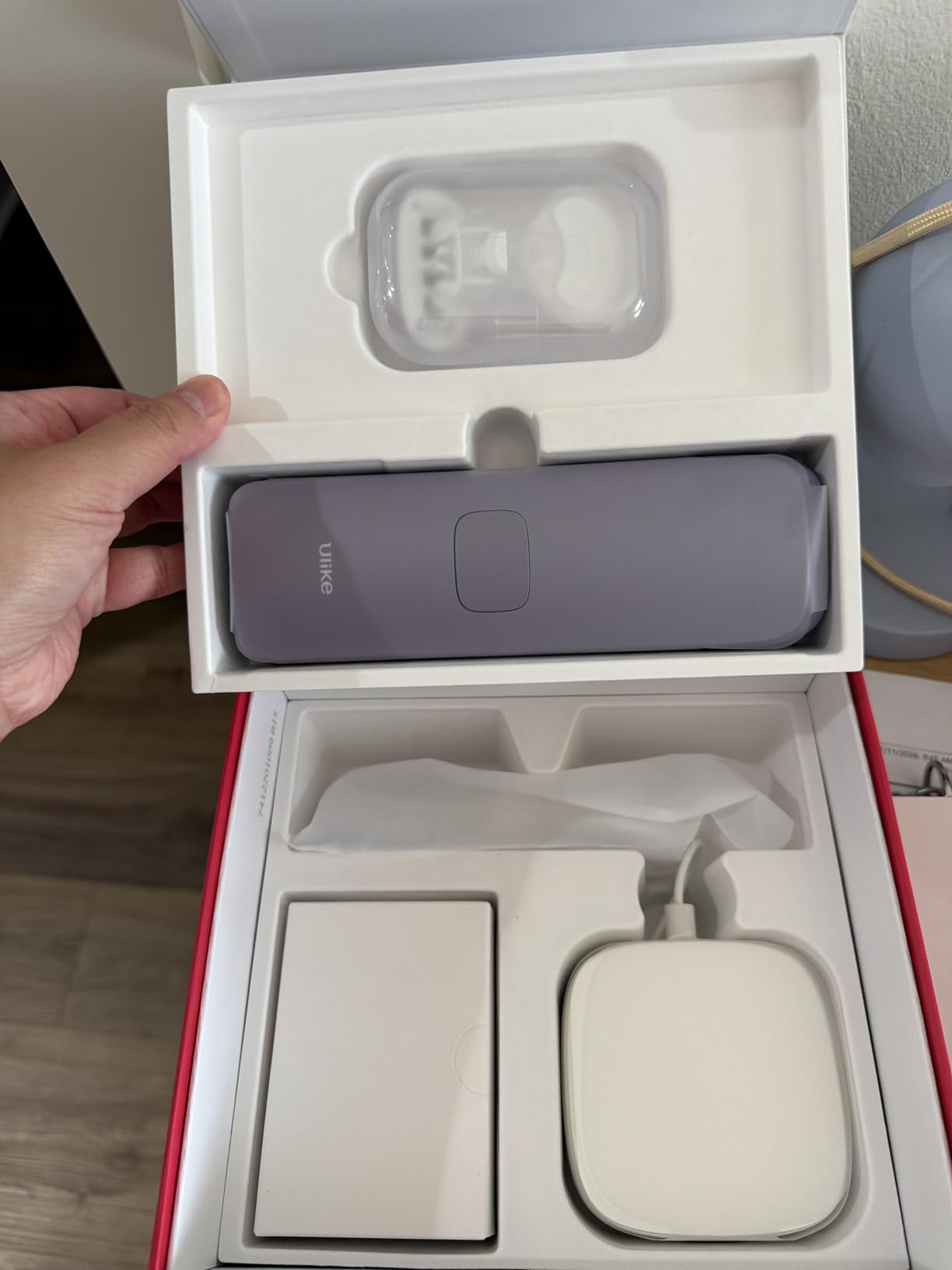Ulike Laser Hair Removal Device Air 4 Ipl Gift for Women and Men, Ice Cool and Permanent Hair Reduction for Nearly Painless, USHR Mode Hair Removal in 10mins from Home customer photo 2